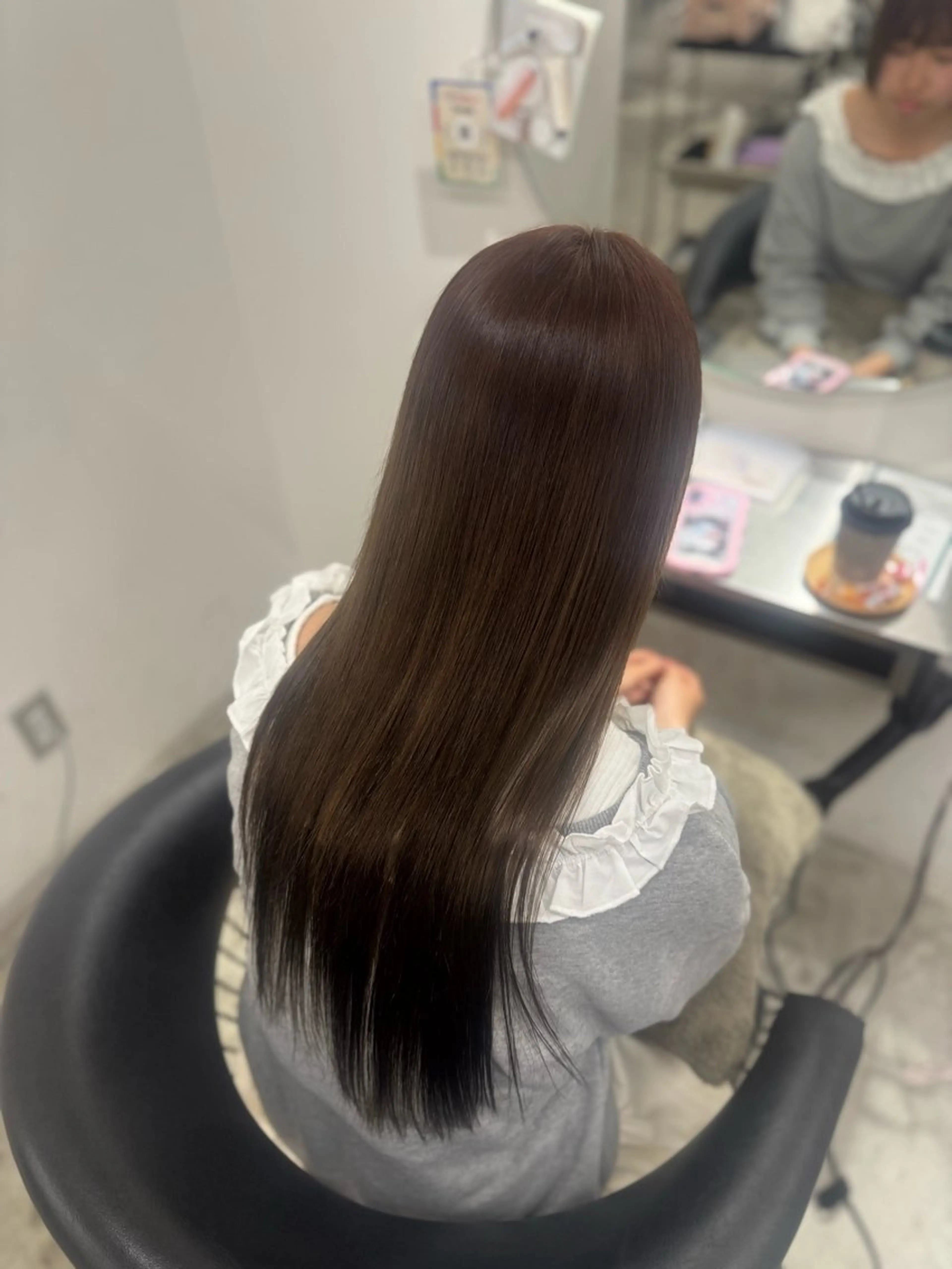 ロング ヘアカラー Yoshioka Sakiのヘアスタイル