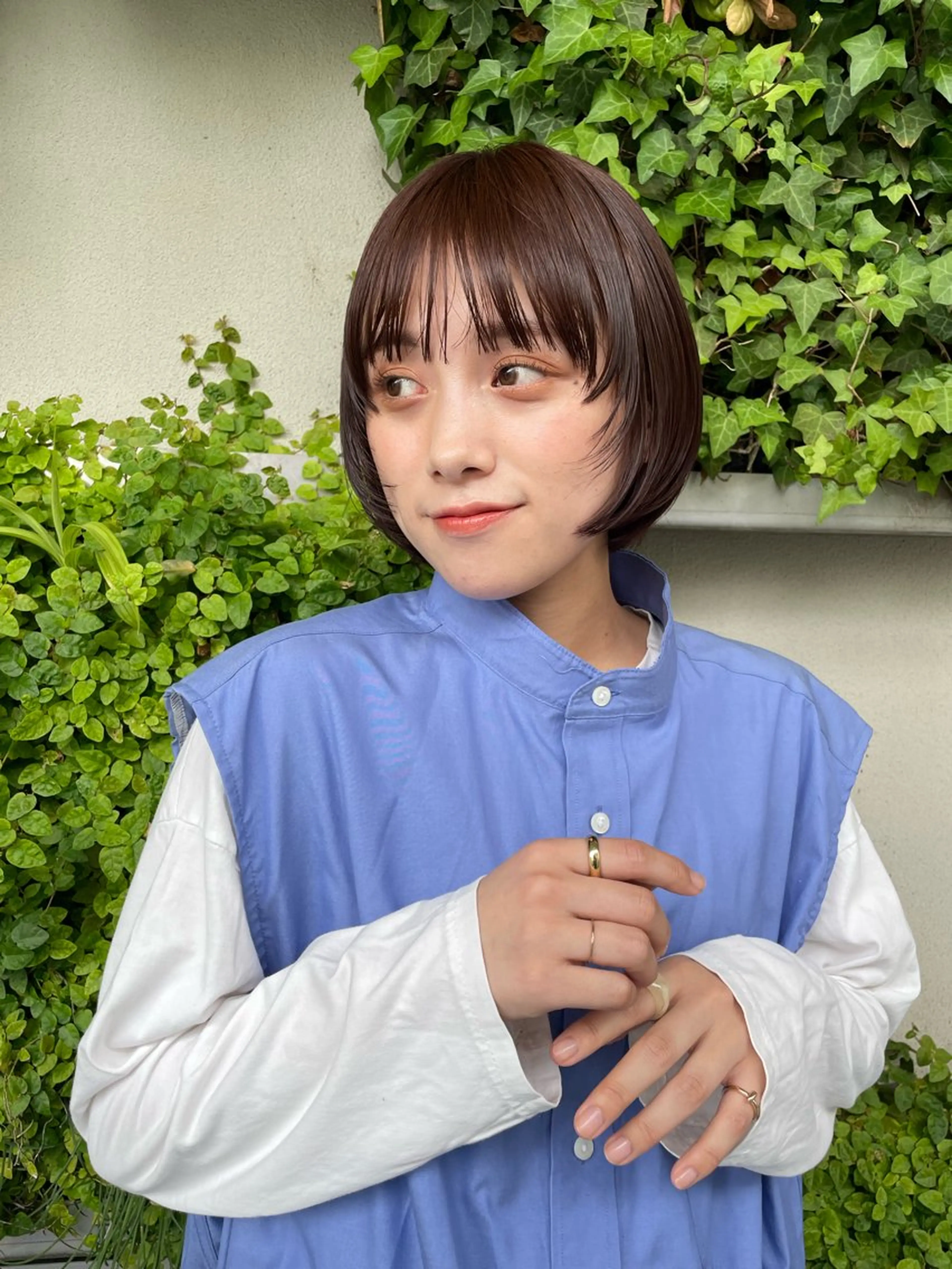 ショート ショートヘア トリートメント 大橋 芽衣のヘアスタイル