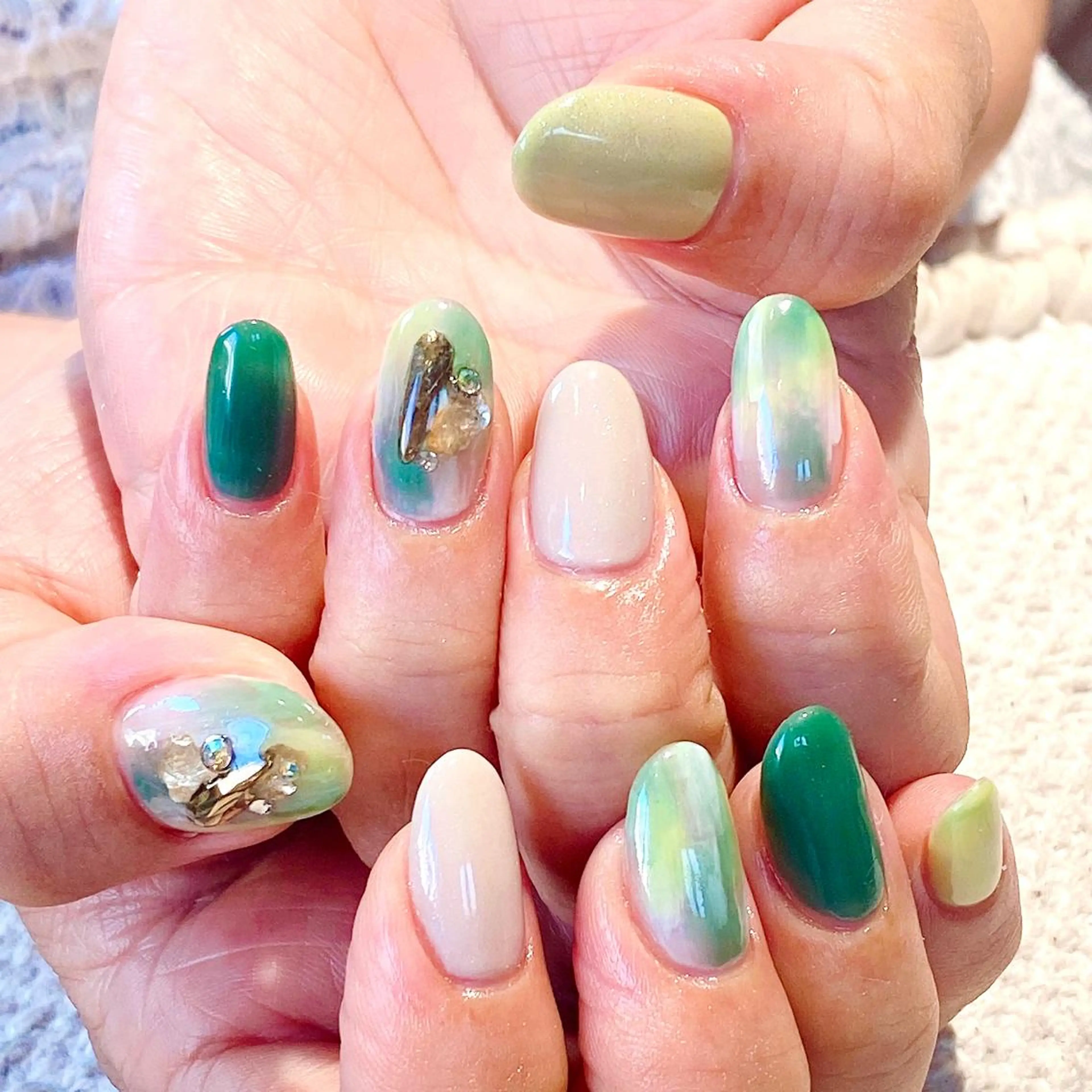 ネイル ハンドネイル megu  / sōko nailのネイルデザイン