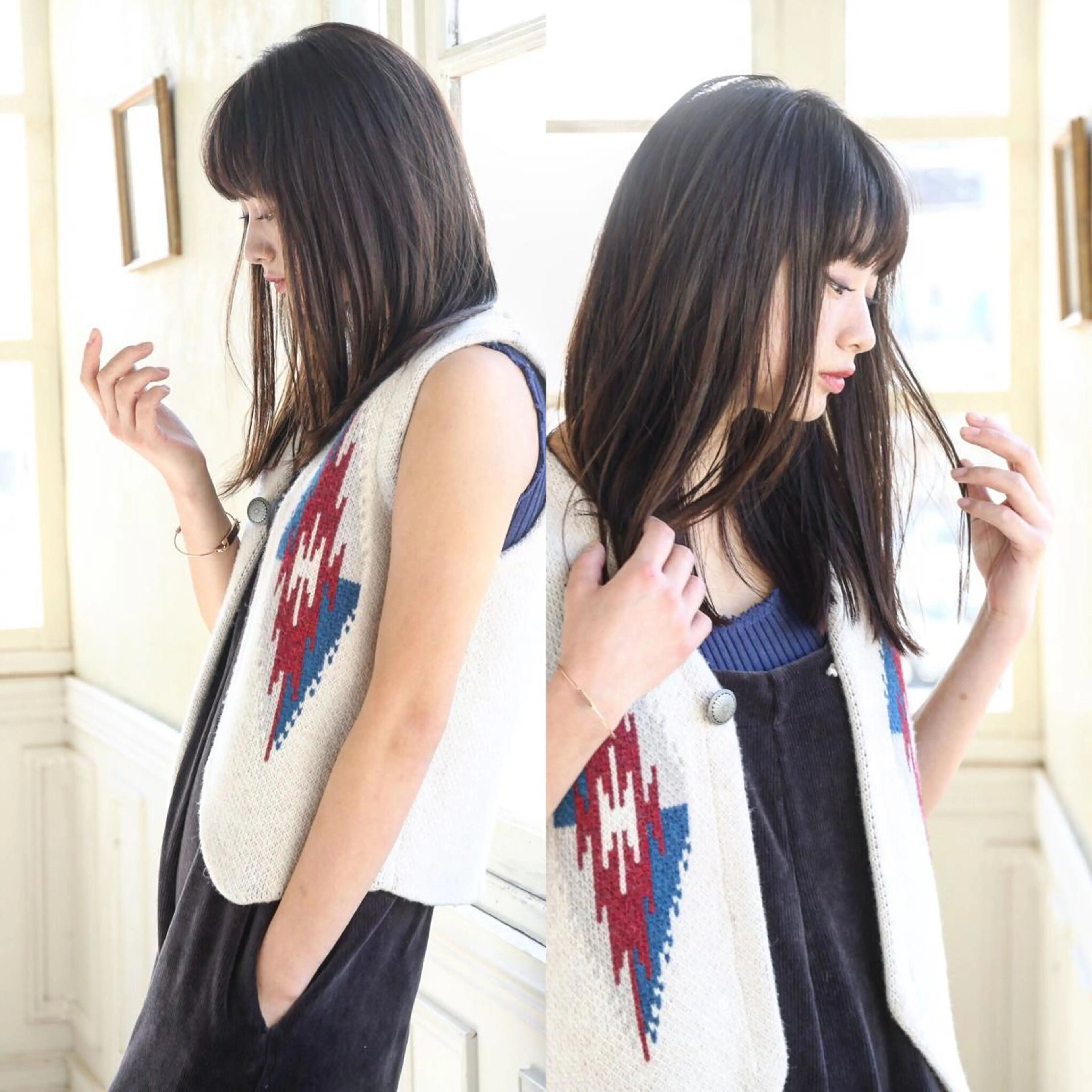 ショート ミディアム セミロング ロング カラー パーマ ヘアアレンジ メンズ ミディアムパーマ メンズパーマ セミロングパーマ ストレートパーマ 高瀬 信幸のヘアスタイル