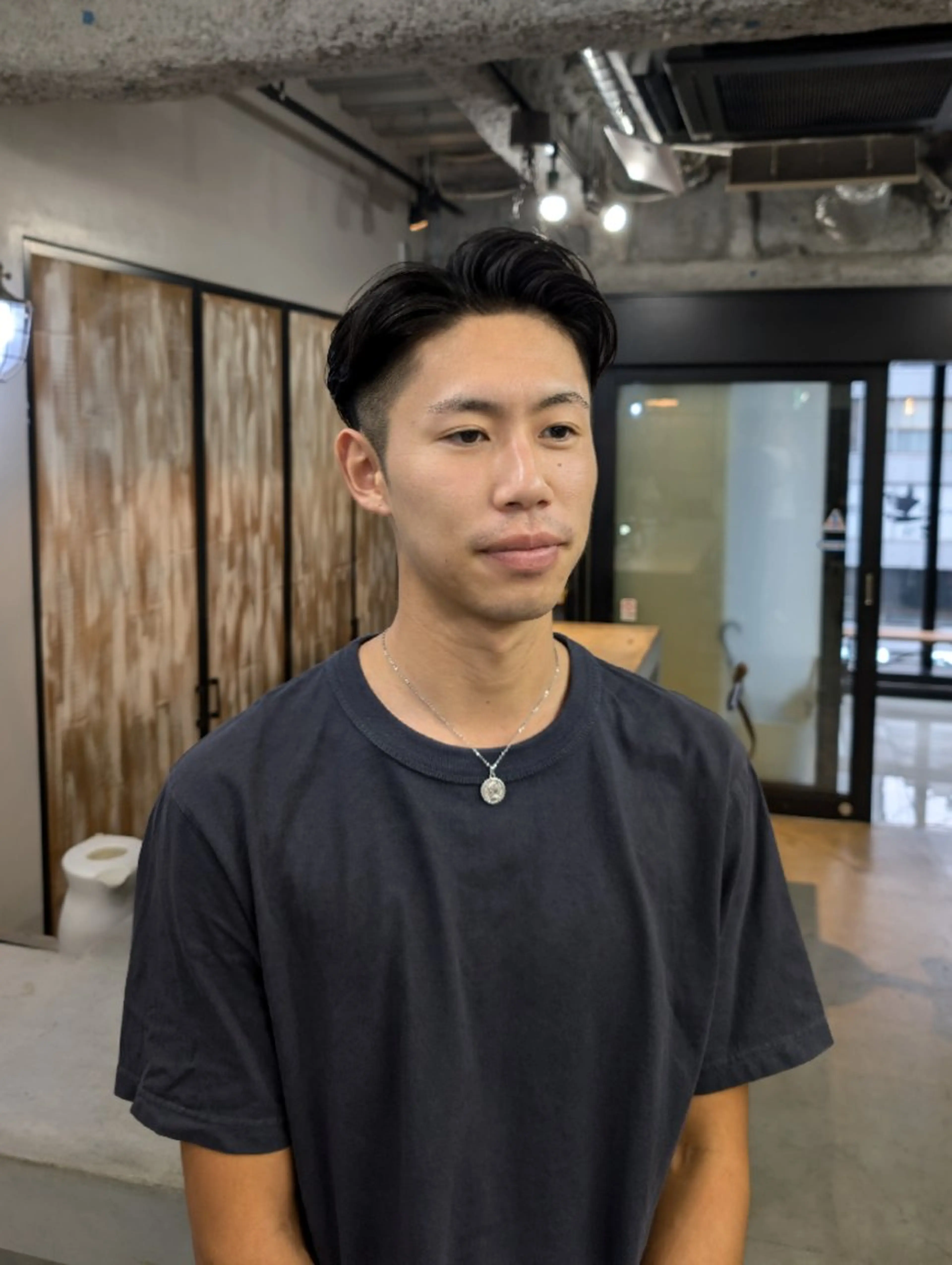 ショート カラー メンズ カット 【毛流れヘア】 人気No.1/ユウキのヘアスタイル