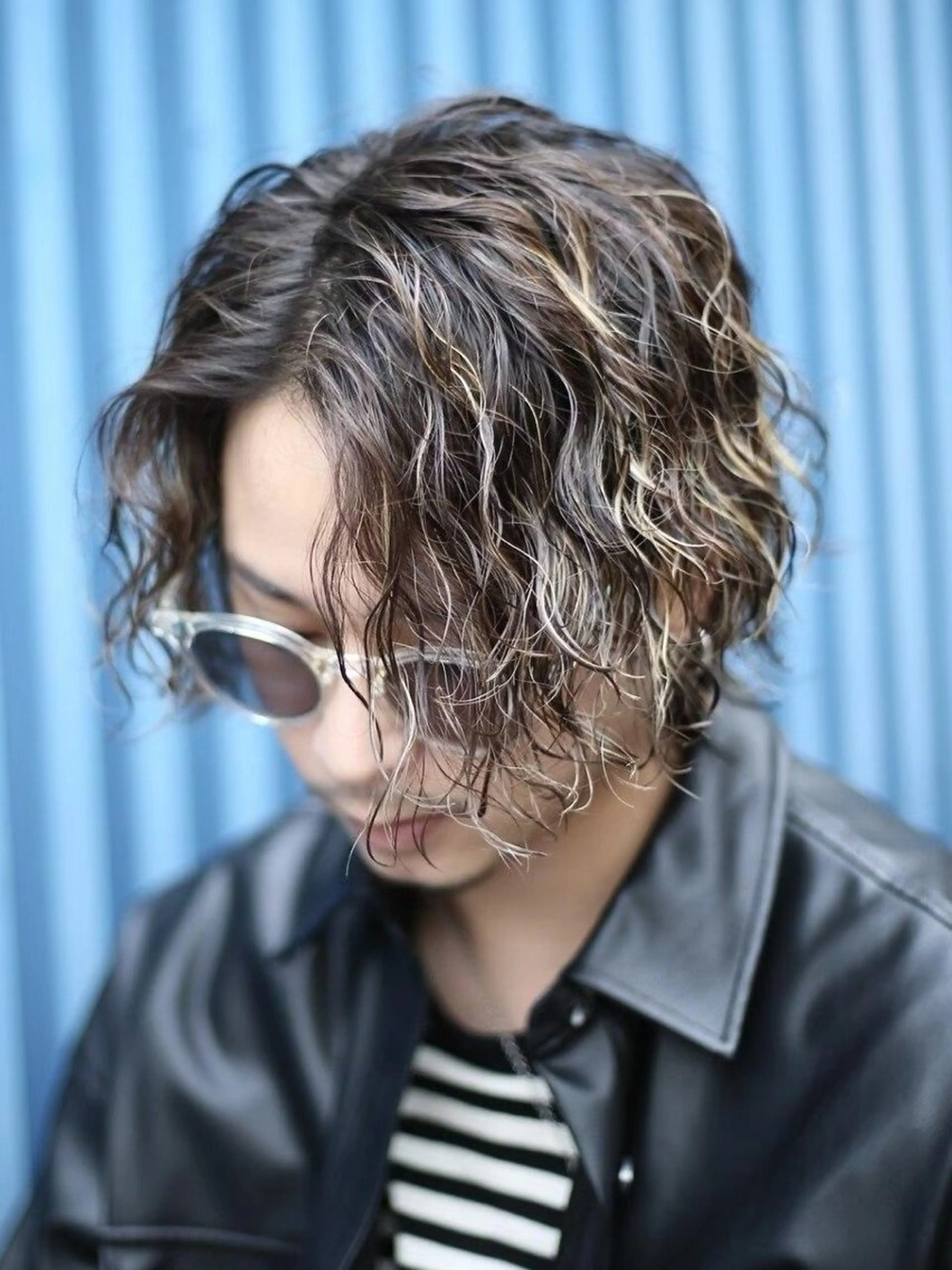 パーマ メンズ メンズパーマ ツイストスパイラルパーマ スパイラルパーマ カット パーマ フェザーパーマ原宿 fifth 凜空のヘアスタイル