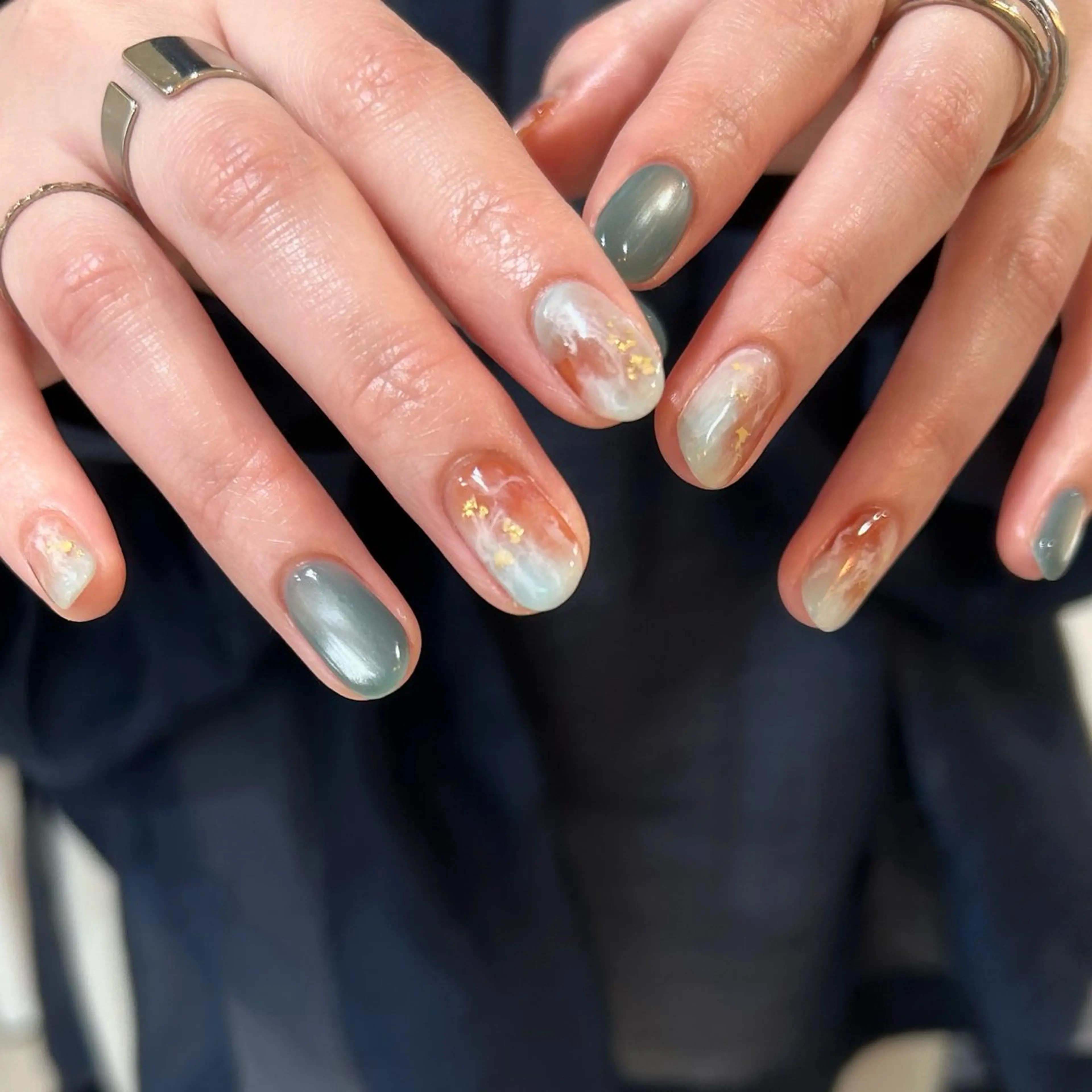 ネイル ハンドネイル shio ♡ 20.21日空きありのネイルデザイン