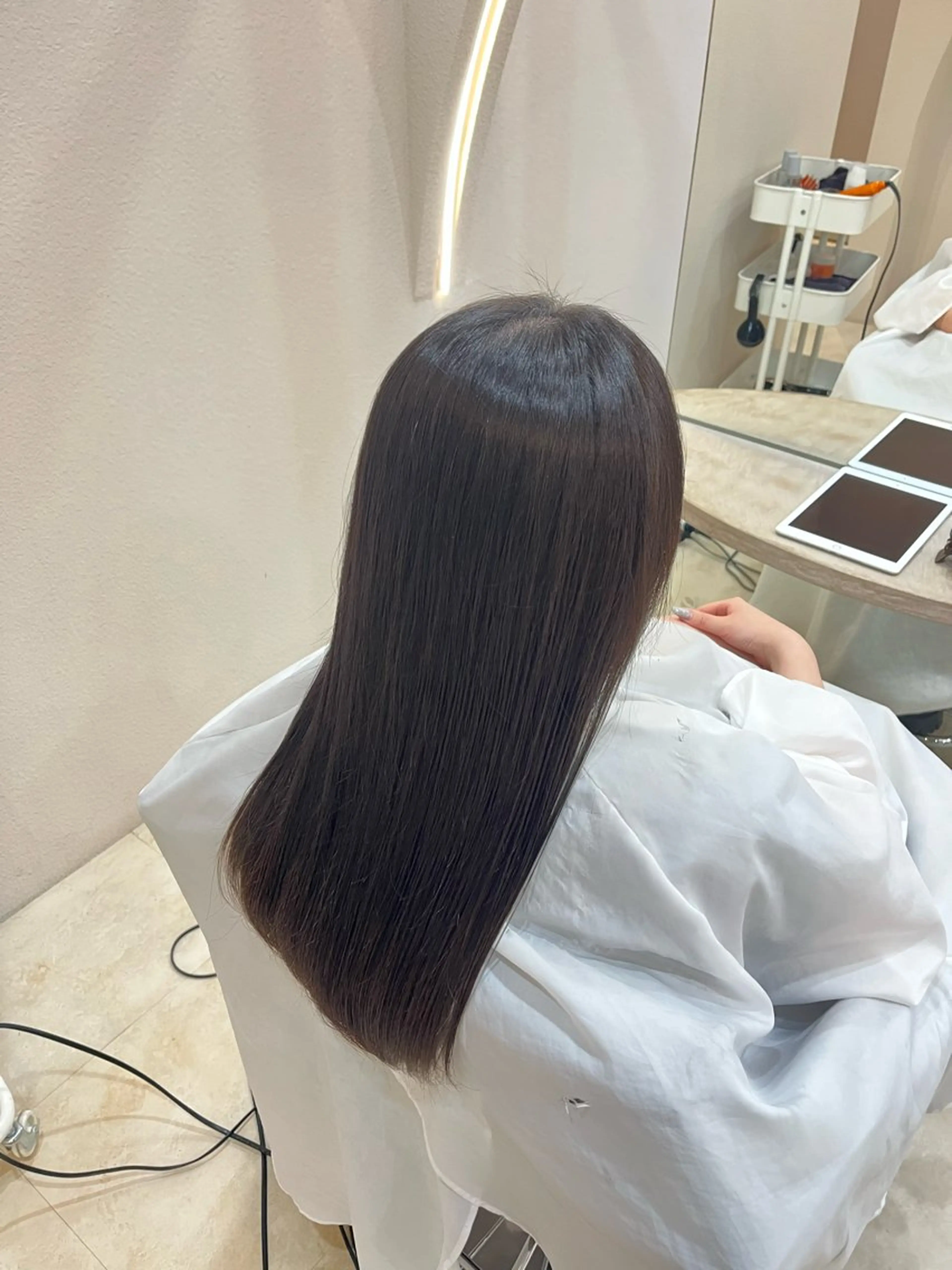 ロング トリートメント 中島 菜々のヘアスタイル