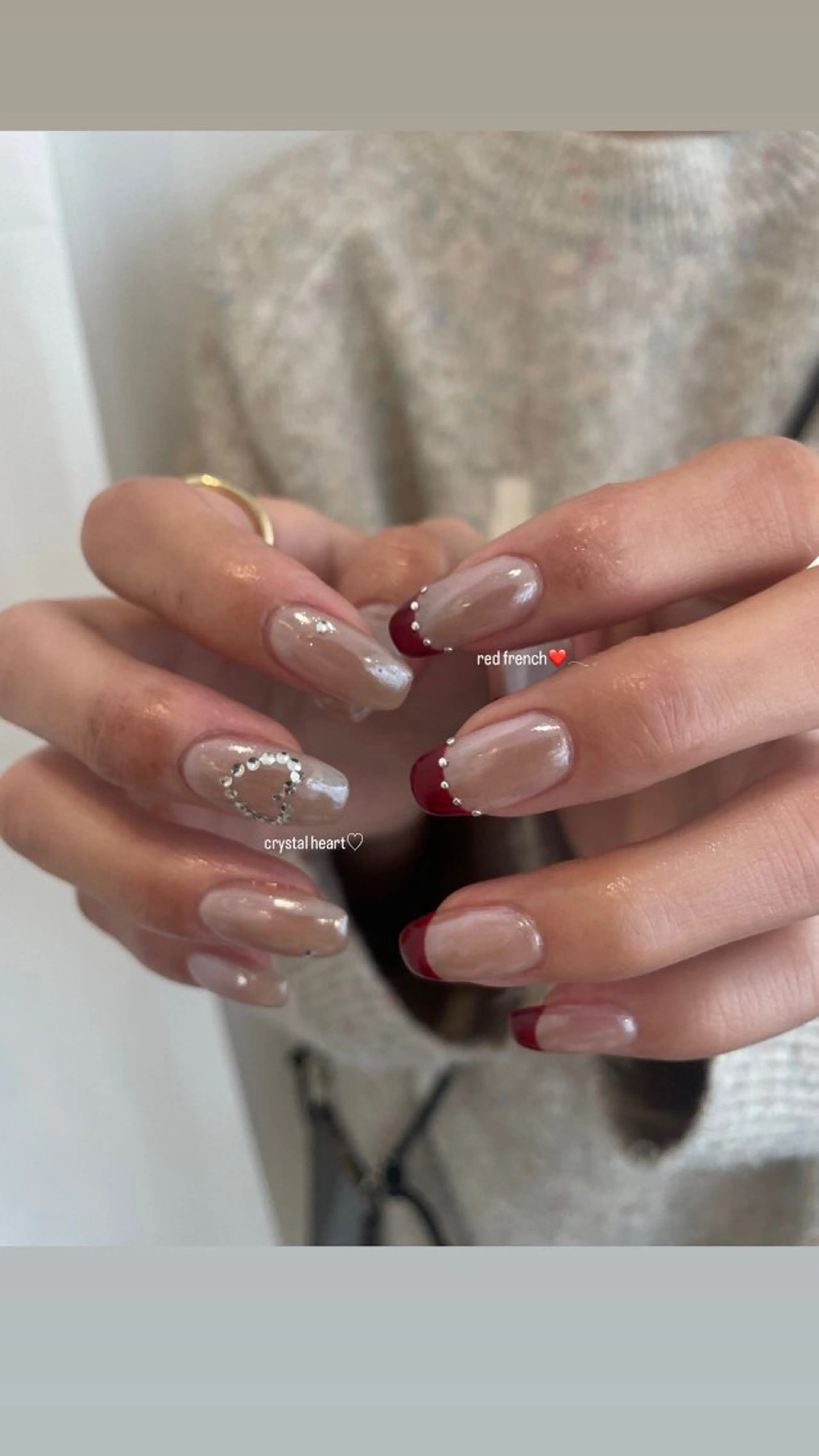 ネイル ハート ハンドネイル MASHU /サヤnail♡のネイルデザイン