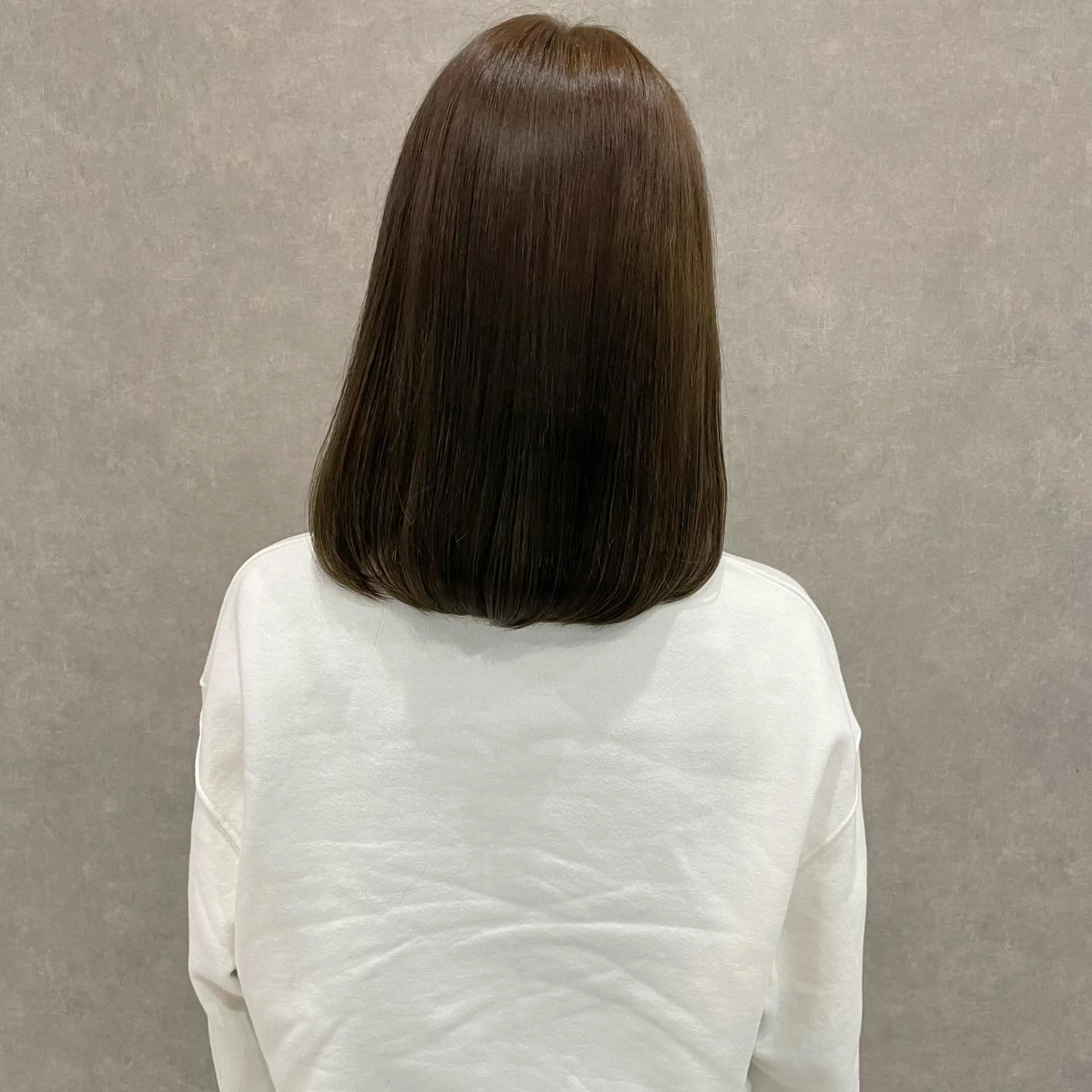 ミディアム カラー はちすか るかのヘアスタイル