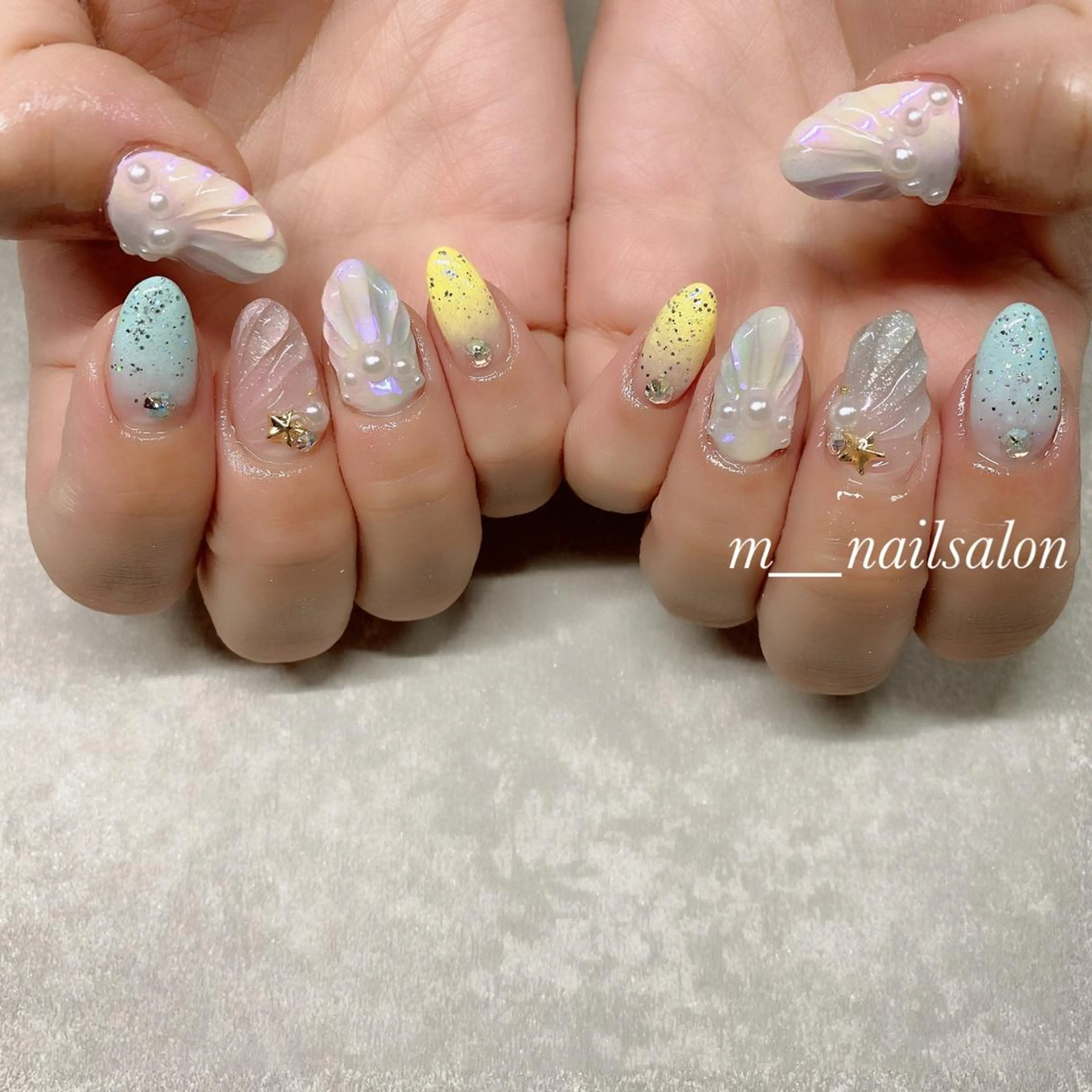 ネイル merci nailのネイルデザイン