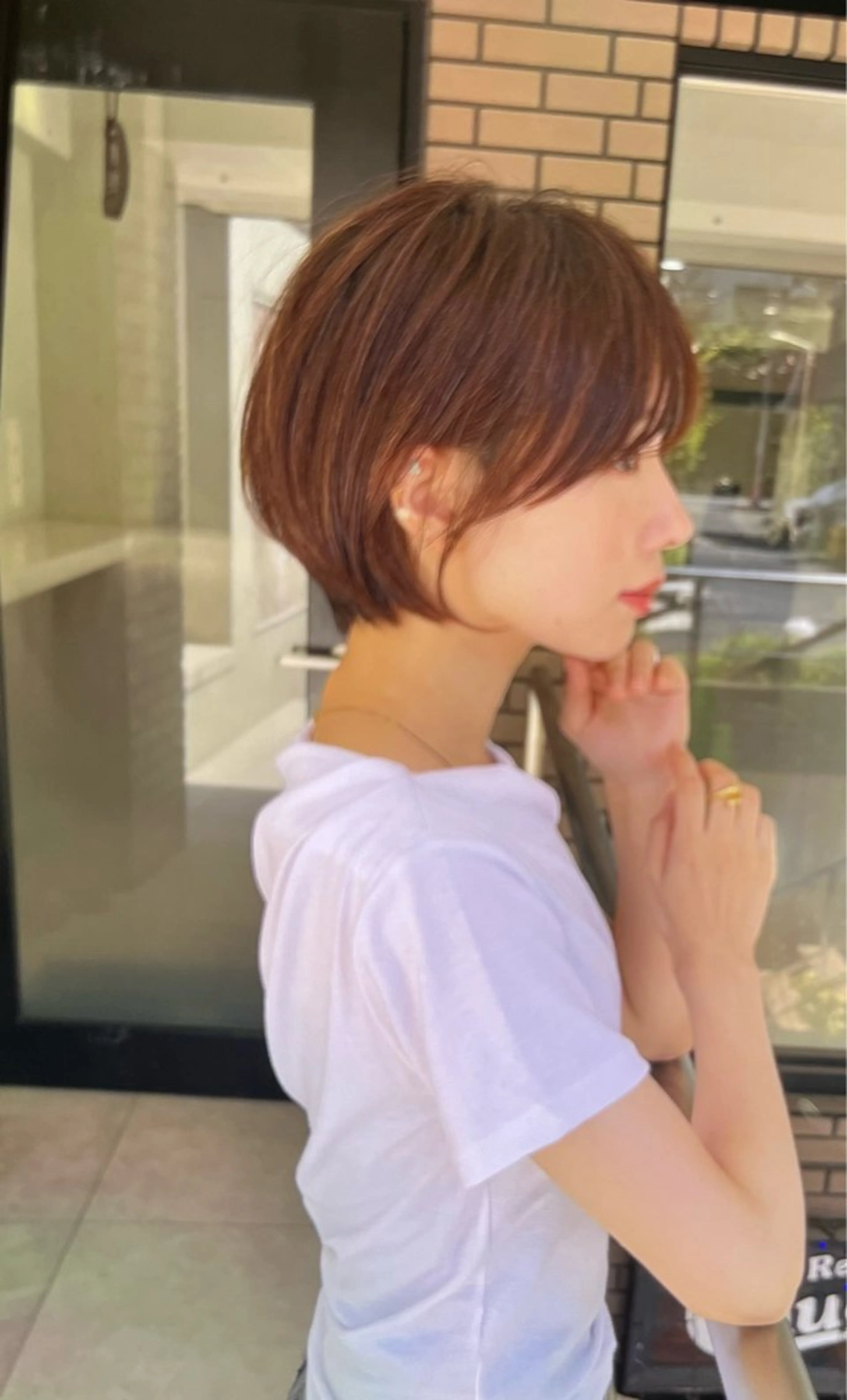 ショート 似合わせカット ショートヘア 縮毛矯正 特化生田のヘアスタイル