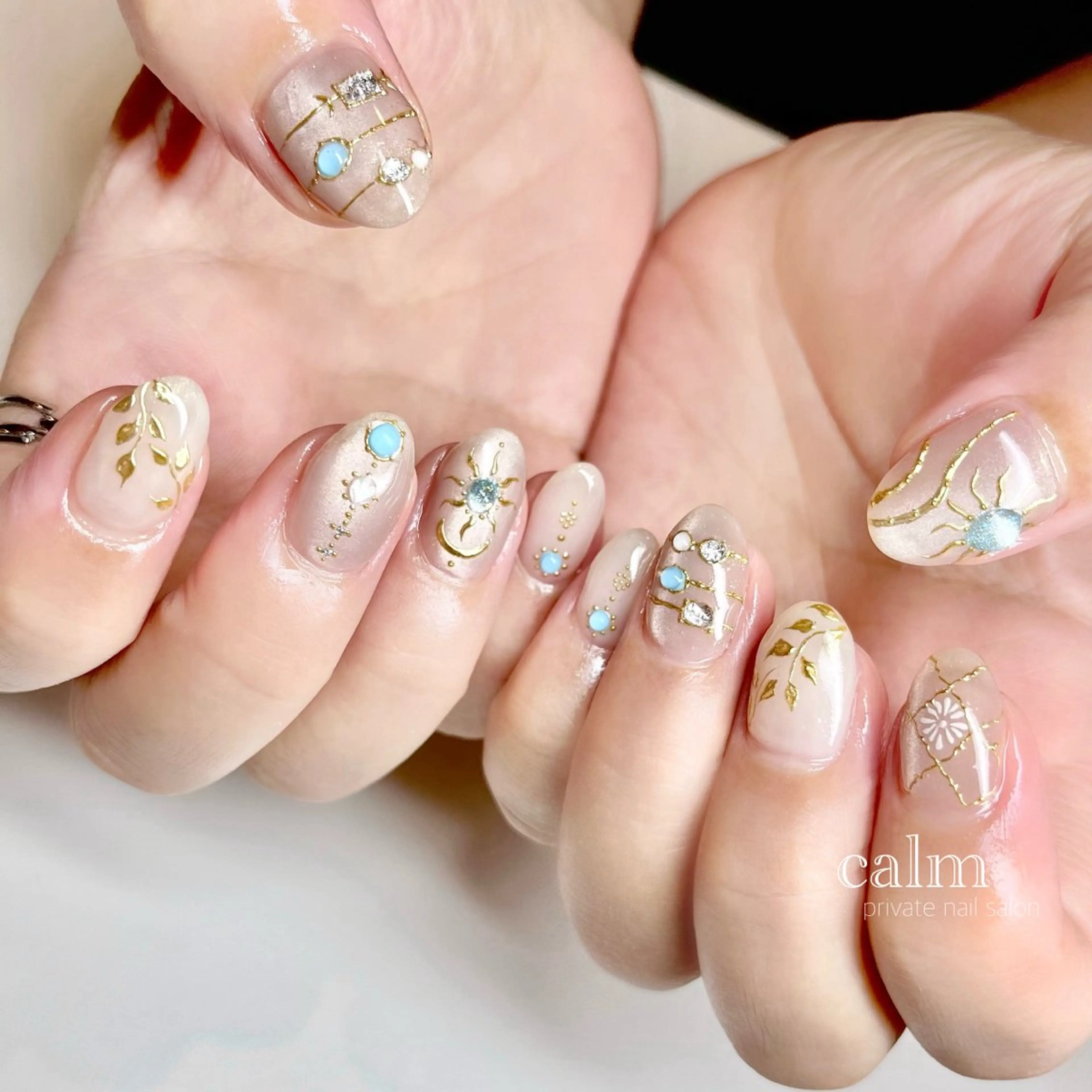 ネイル ハンドネイル calm 〔ｶｰﾑ〕のネイルデザイン