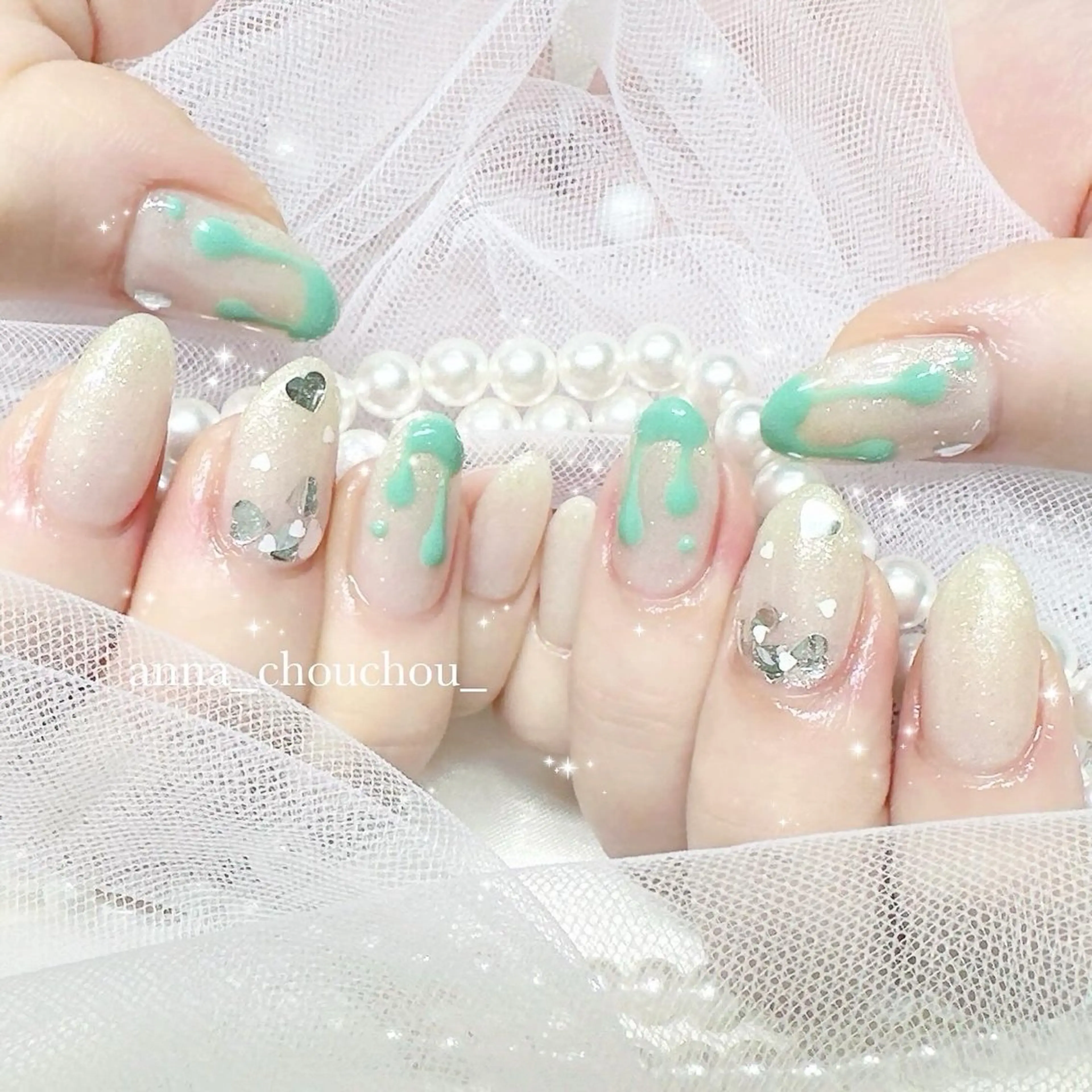 ネイル ハンドネイル Anna Sano⭐️のネイルデザイン