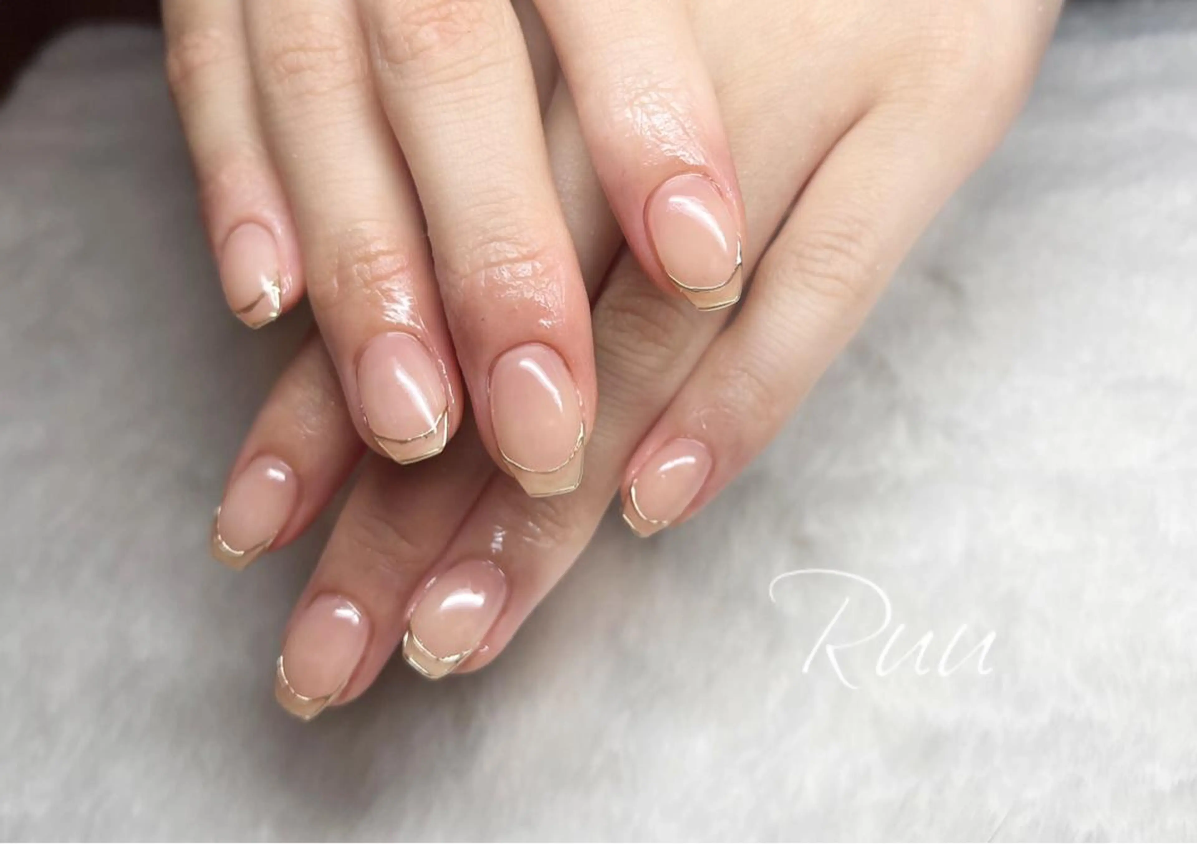 ネイル アートネイル フットネイル フレンチネイル キラキラネイル 韓国ネイル Nail salon Ruuのネイルデザイン