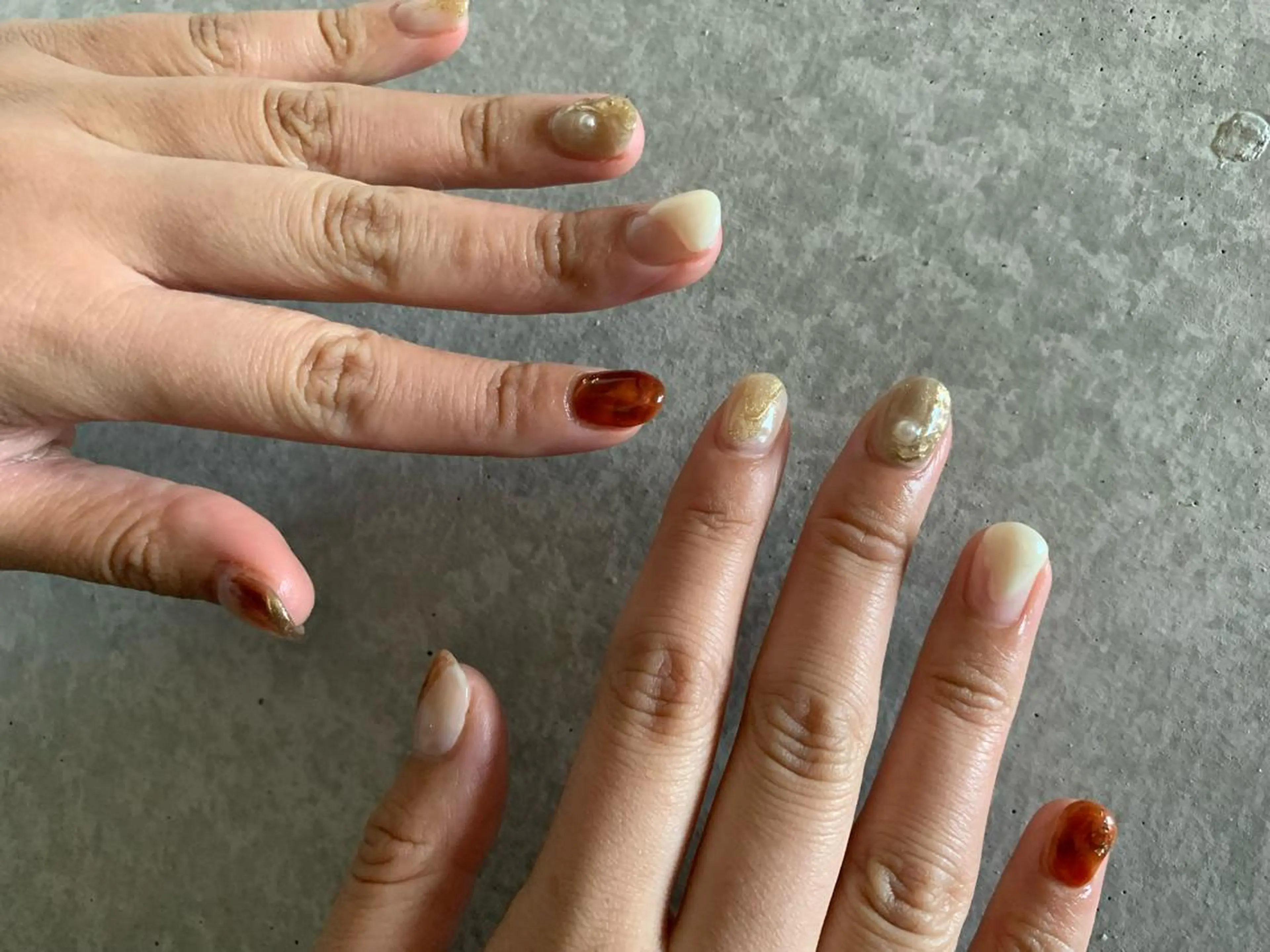 ネイル 持ち込み マキノ ユイのネイルデザイン