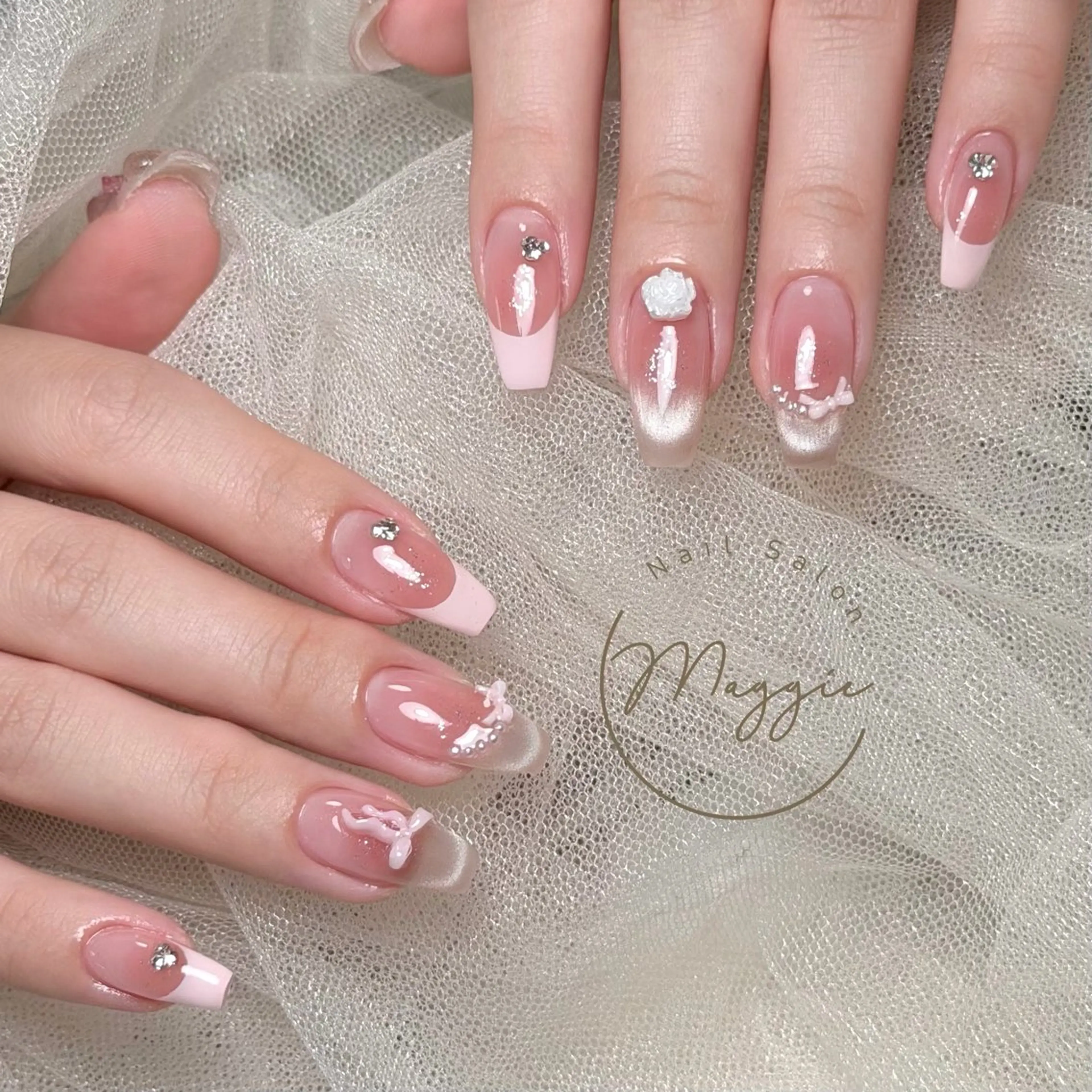 ネイル ハンドネイル Maggie Nail🦩のネイルデザイン
