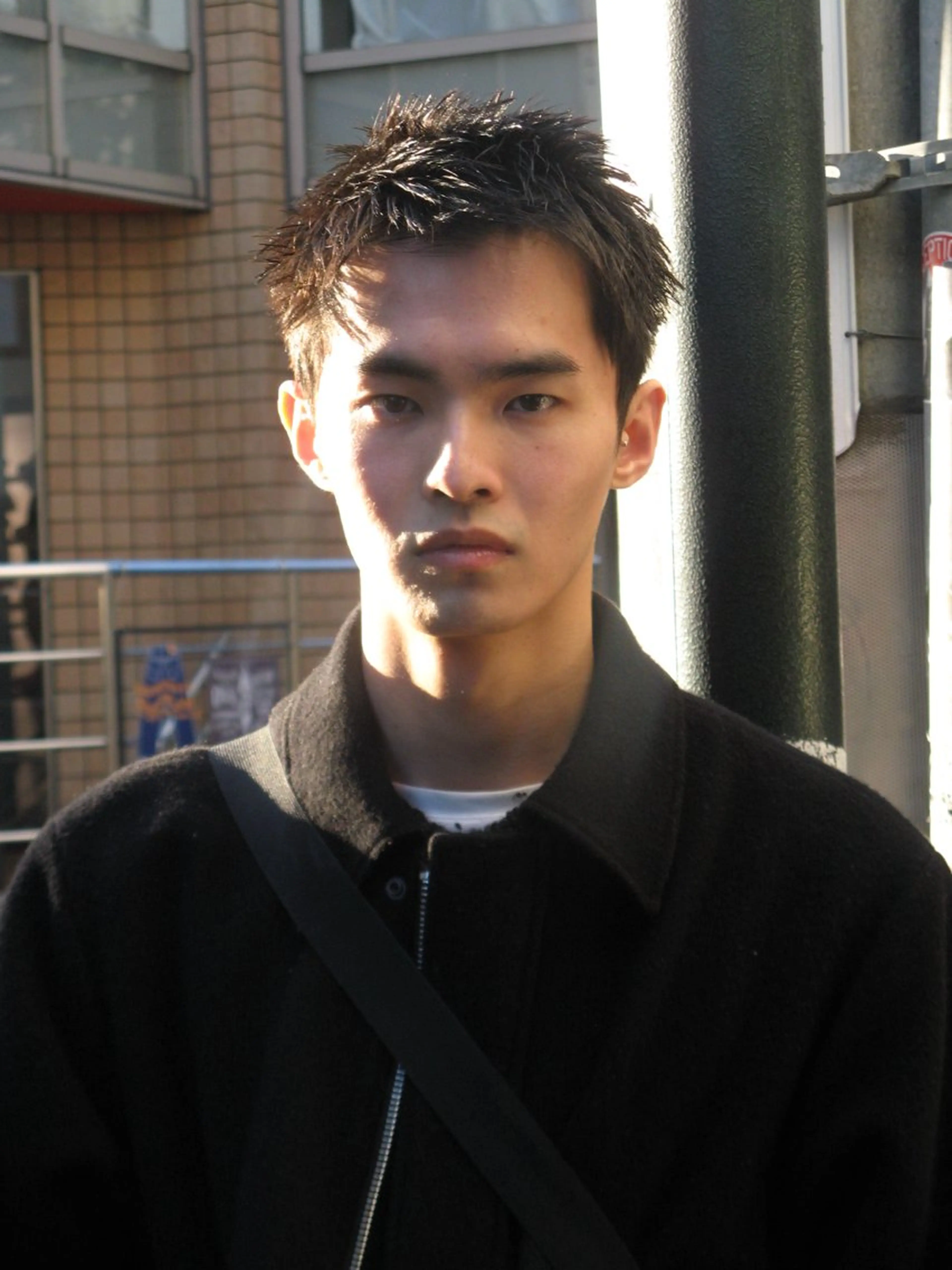 ショート メンズ カット ラフショートブリー チカラー⚡️リュウジのヘアスタイル