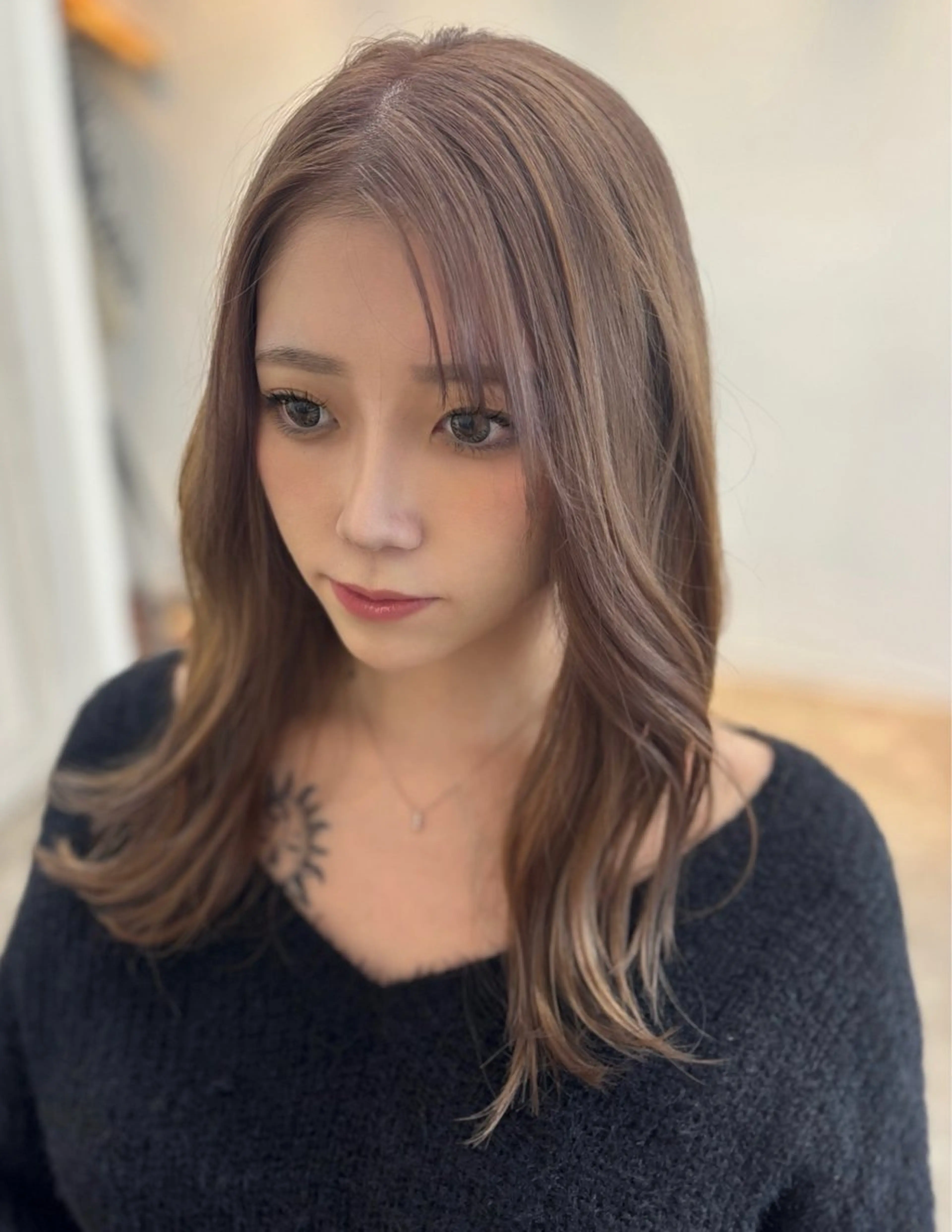 カラー 札幌美容室♡西塔 瑠音🎀のヘアスタイル