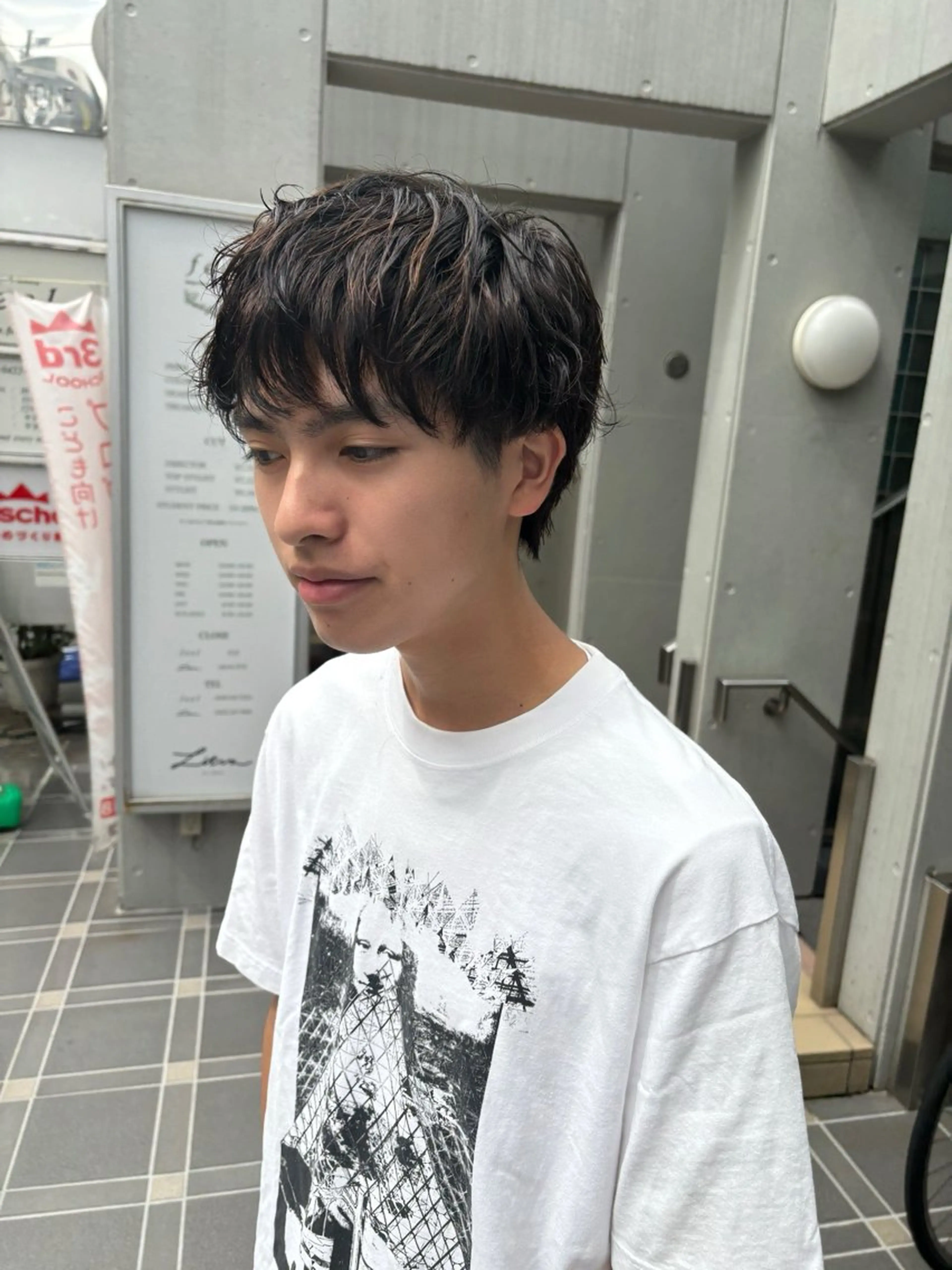 パーマ メンズ 池田理紗/ bob/メンズカットのヘアスタイル