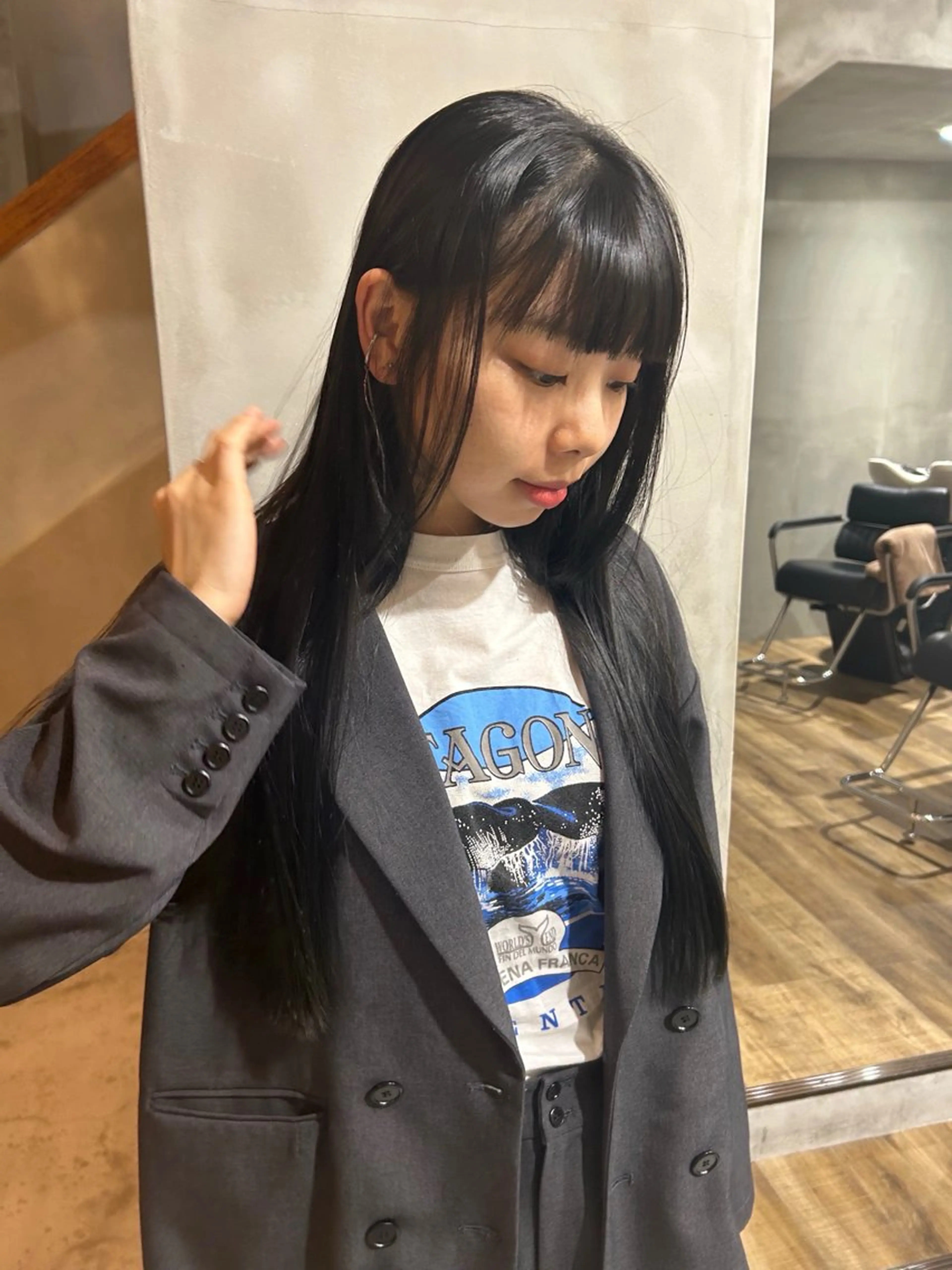 カラー 古澤 芽依のヘアスタイル