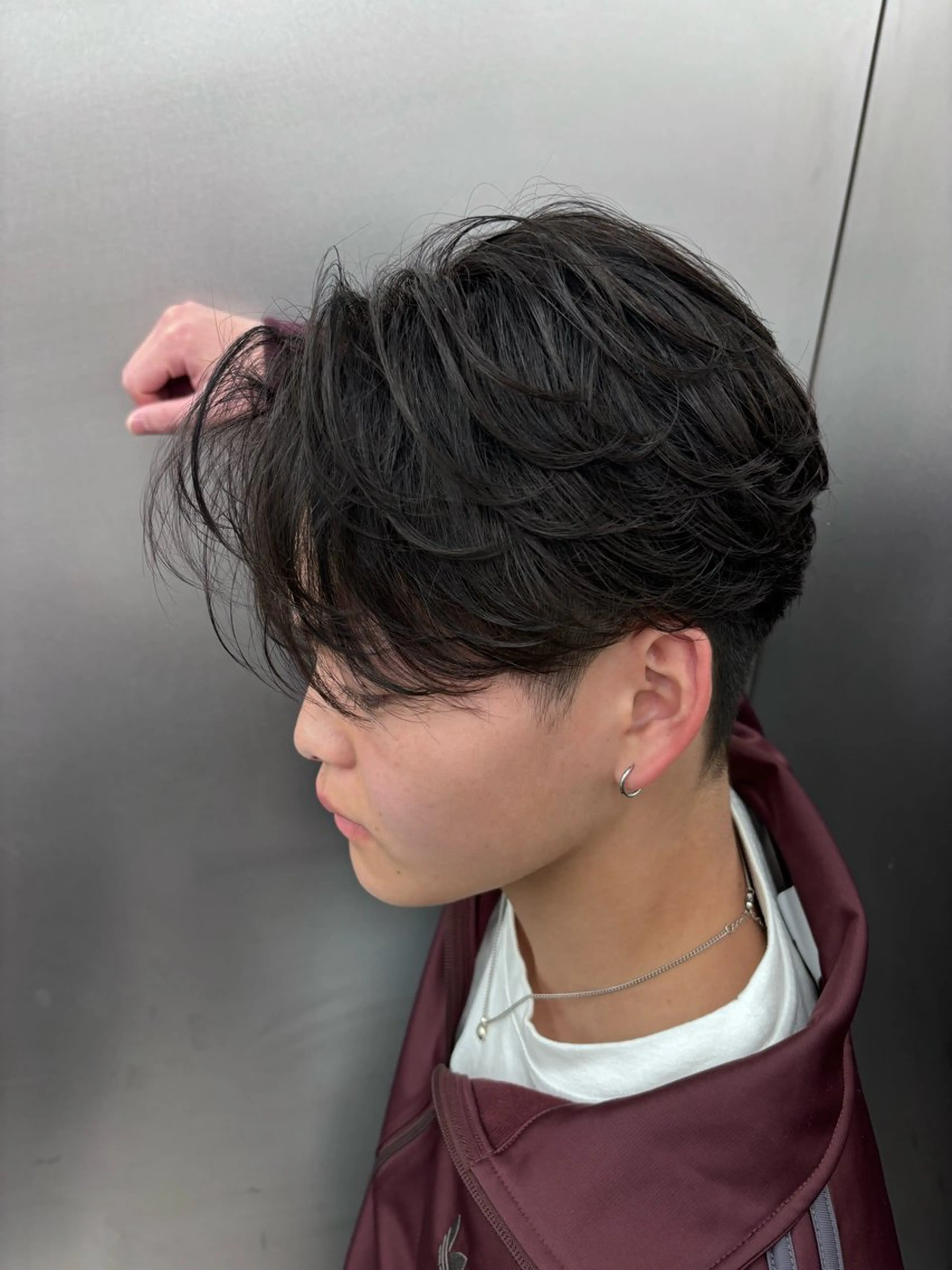 パーマ メンズ カット パーマ トリートメント 土岐 仁/メンズ専門 パーマ特化美容師🔥のヘアスタイル