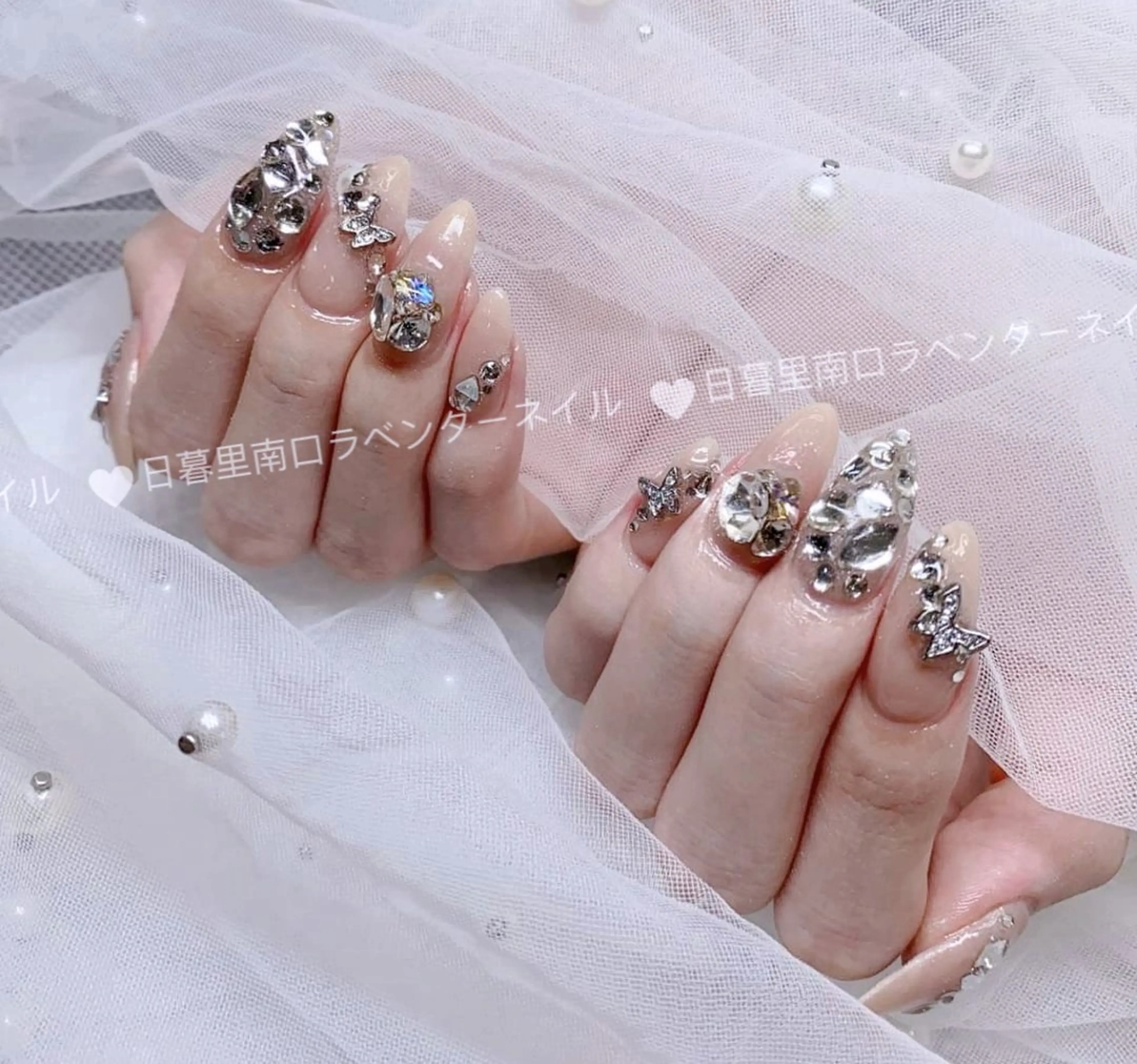 ネイル ハンドネイル 日暮里2 lavenderのネイルデザイン