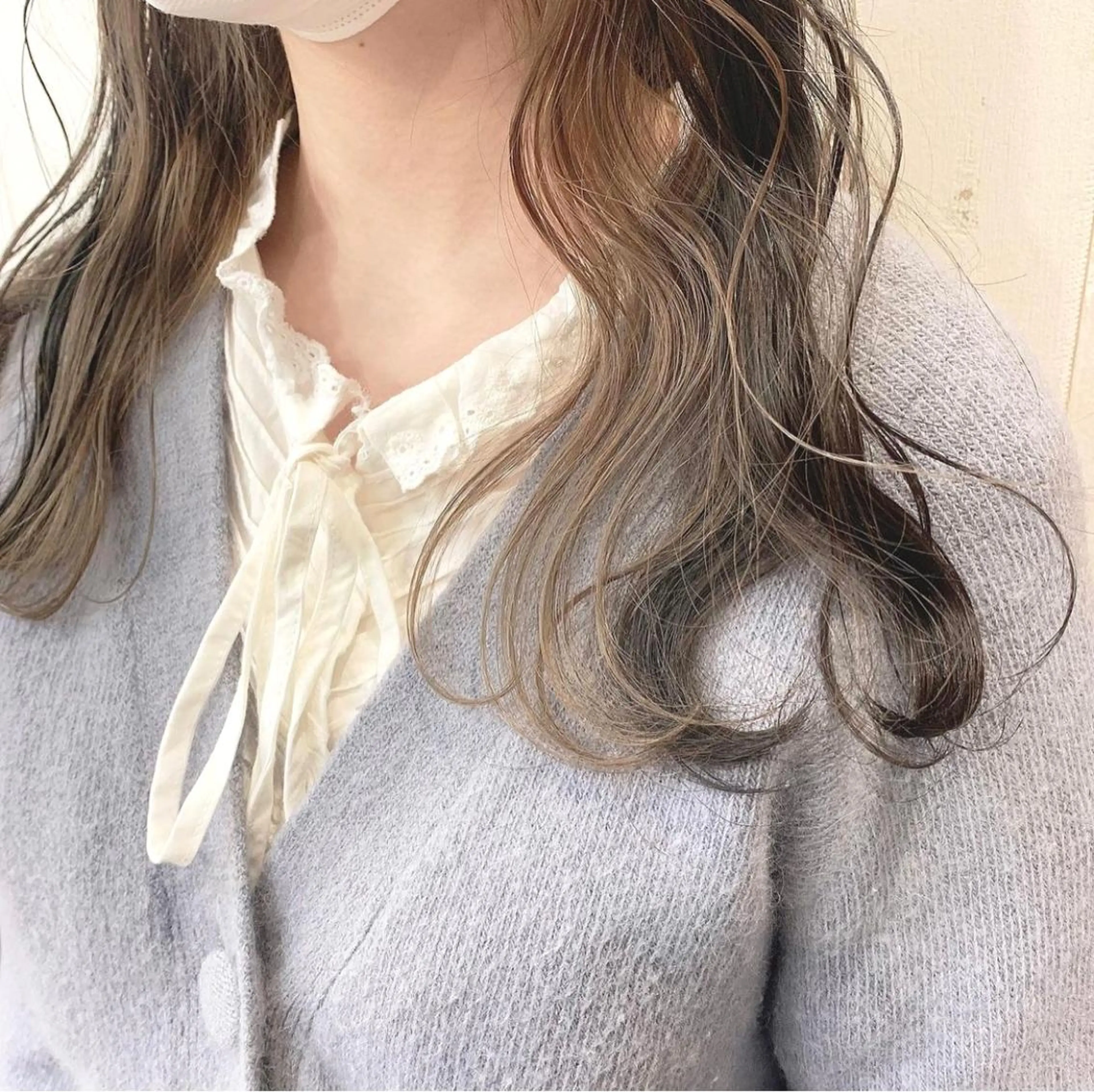 カラー ベージュカラー ブリーチ インナーカラー ヘアカラー トリートメント 渋谷:インナーカラー ／🍒エリカ🍒のヘアスタイル