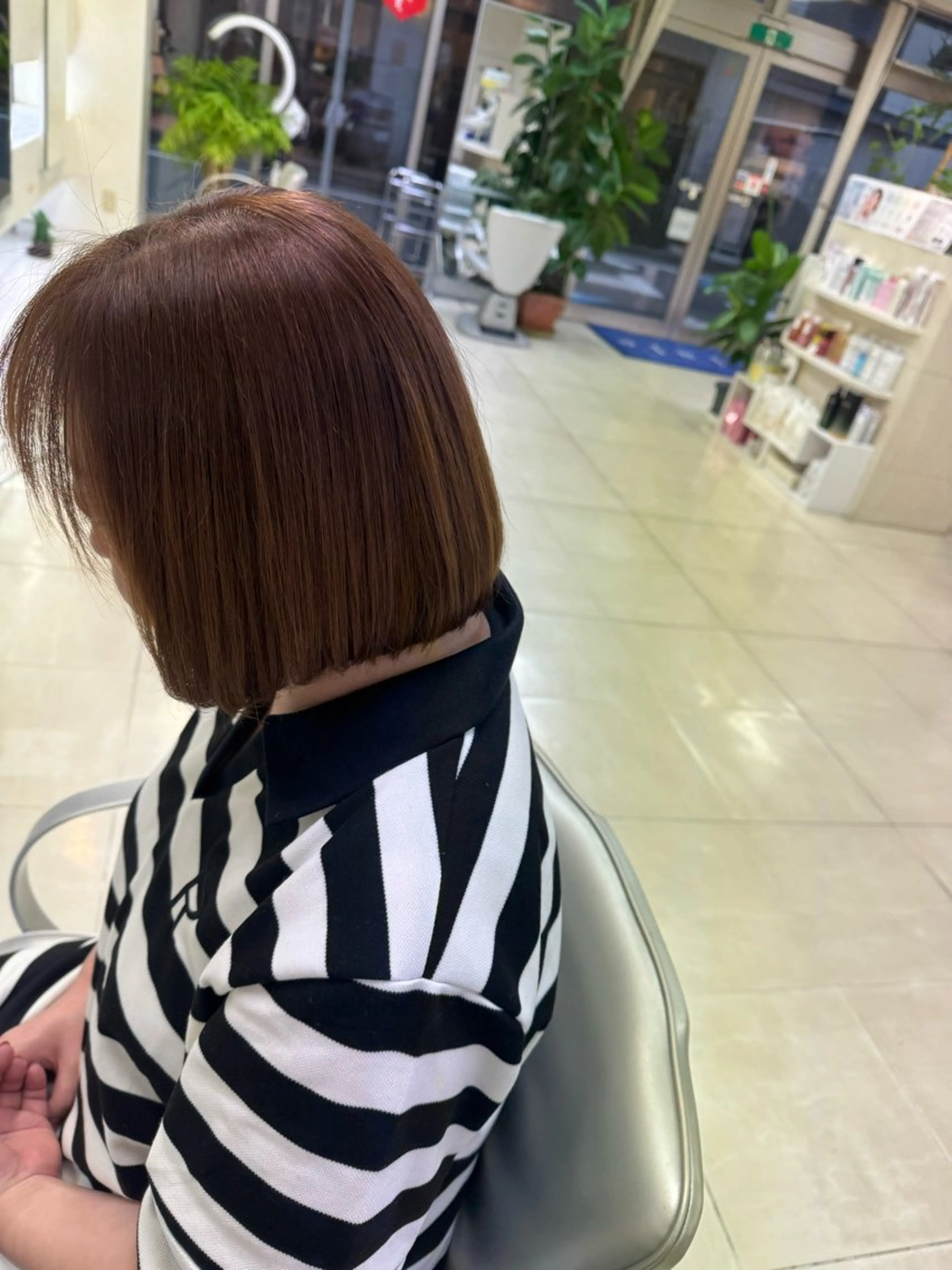 タカハシ リナのヘアスタイル