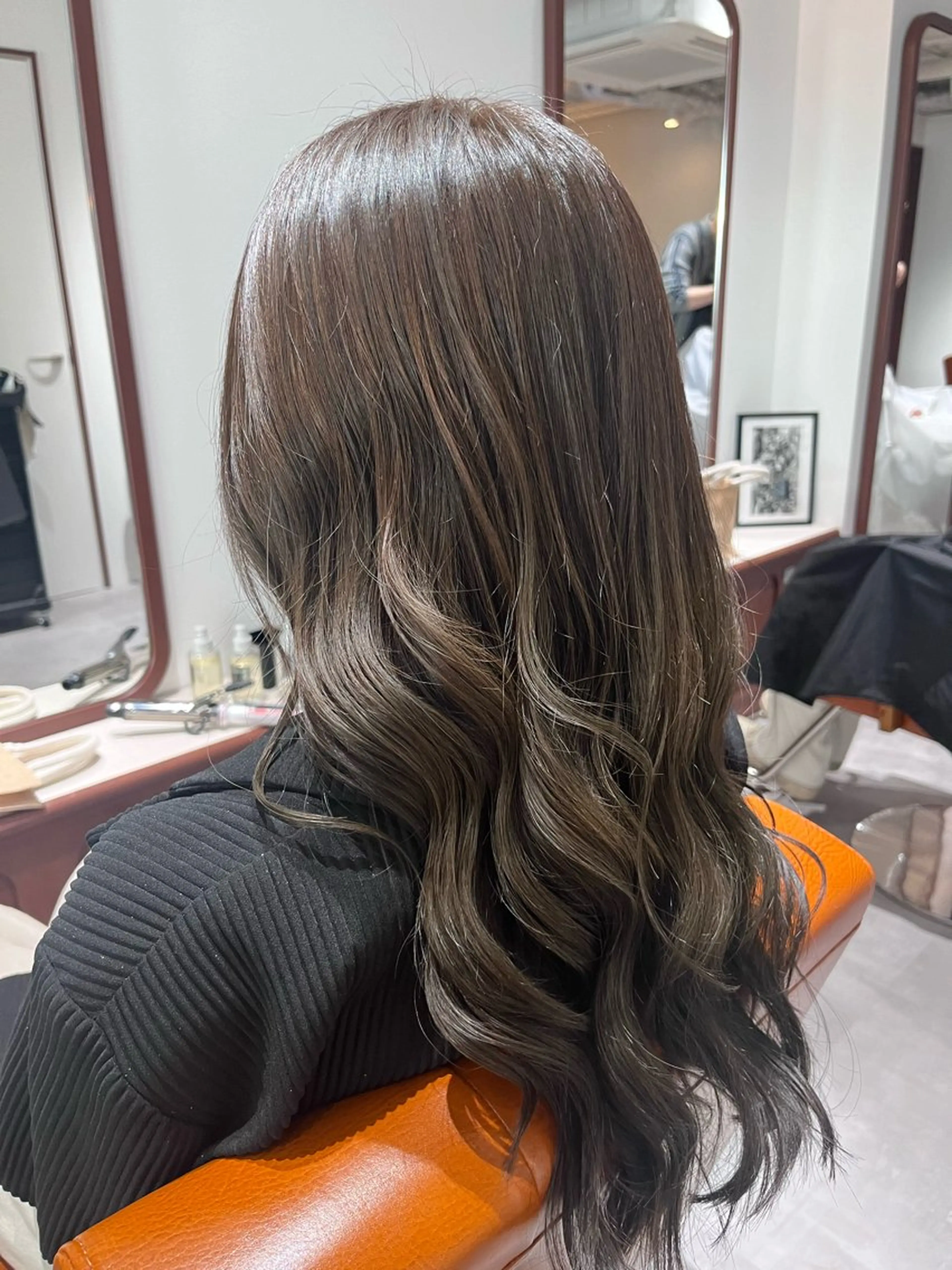 ミディアム カラー カット ヘアカラー 💠urara opus💠🩵のヘアスタイル