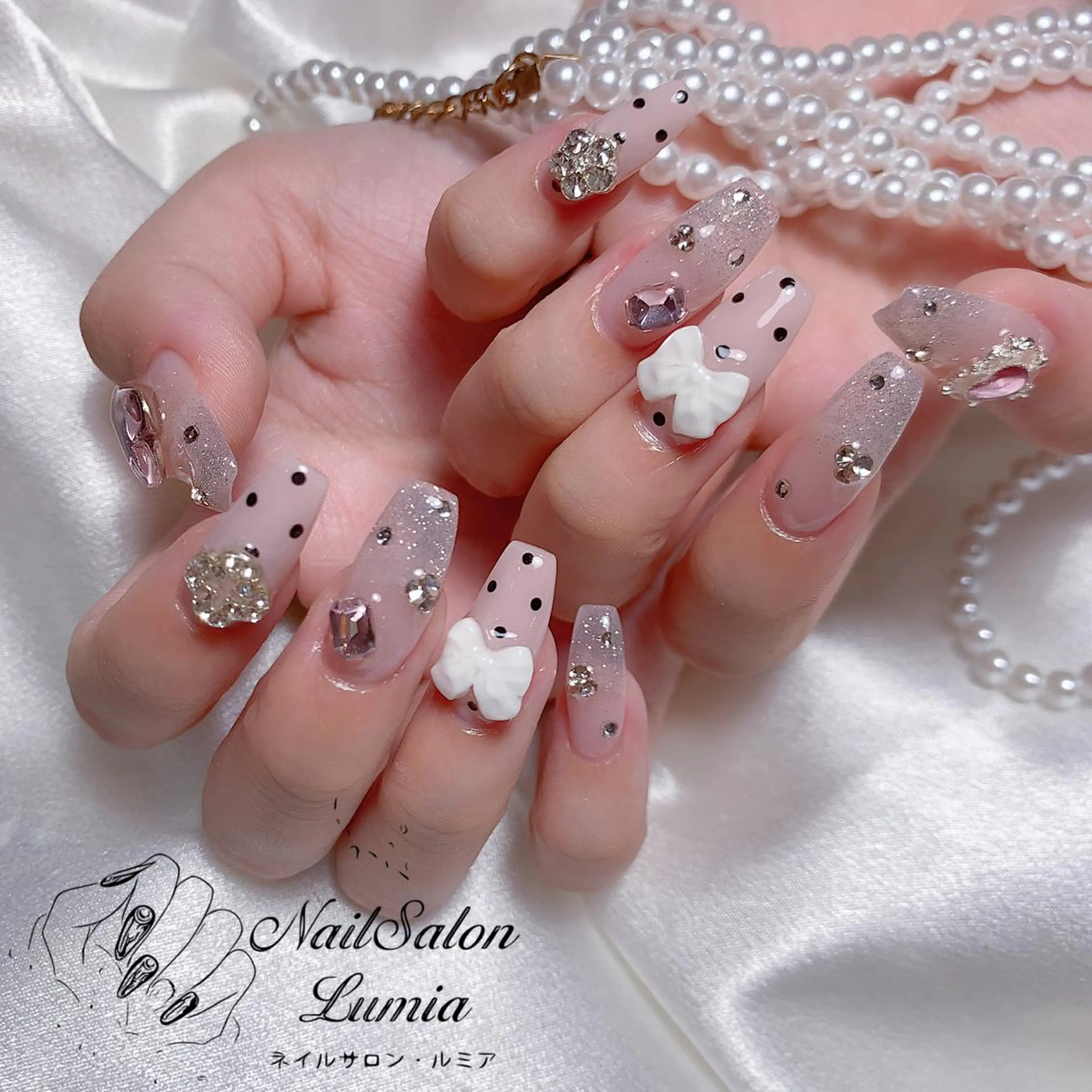 ネイル ハンドネイル ネイルサロン ルミア Lumia 店長のネイルデザイン