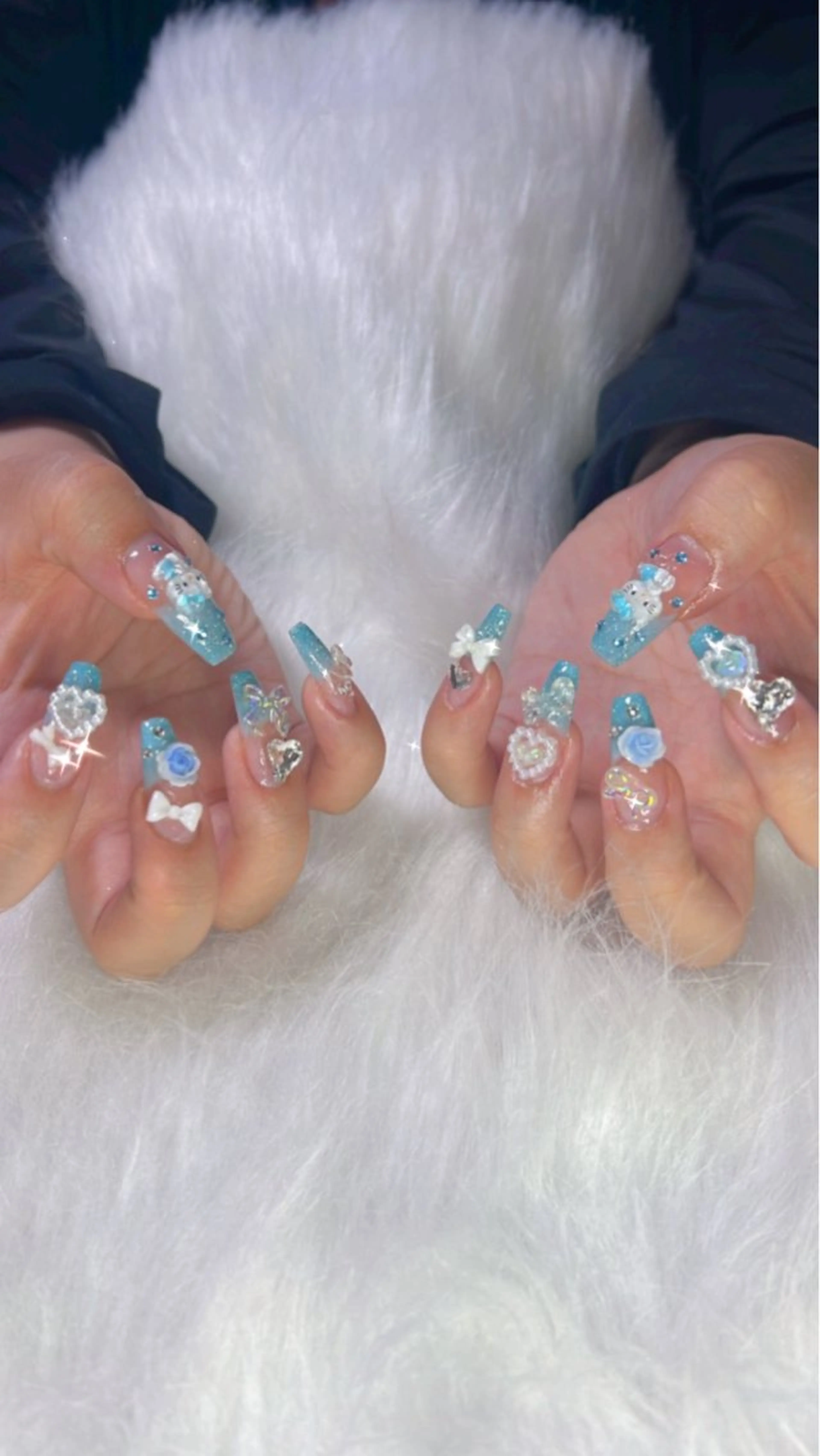 【オフ無】チップスカルプ‼️ハンドネイル💅🏻パーツ付け放題💗 持ち込みデザイン可⭕️の写真