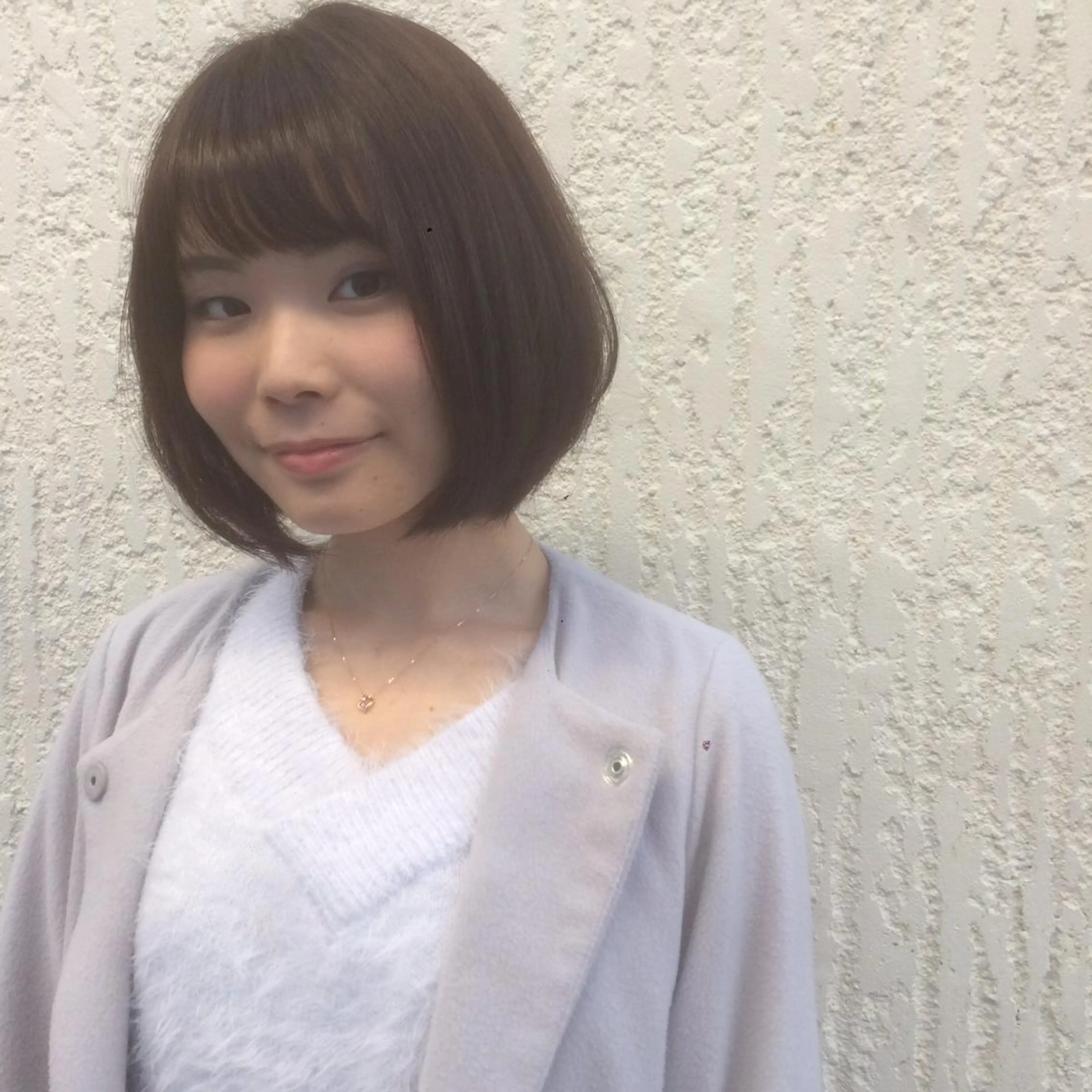 ミディアム カラー ピンクカラー カット ヘアカラー ウルフ/レイヤー/ ベージュ/山宮 大樹のヘアスタイル