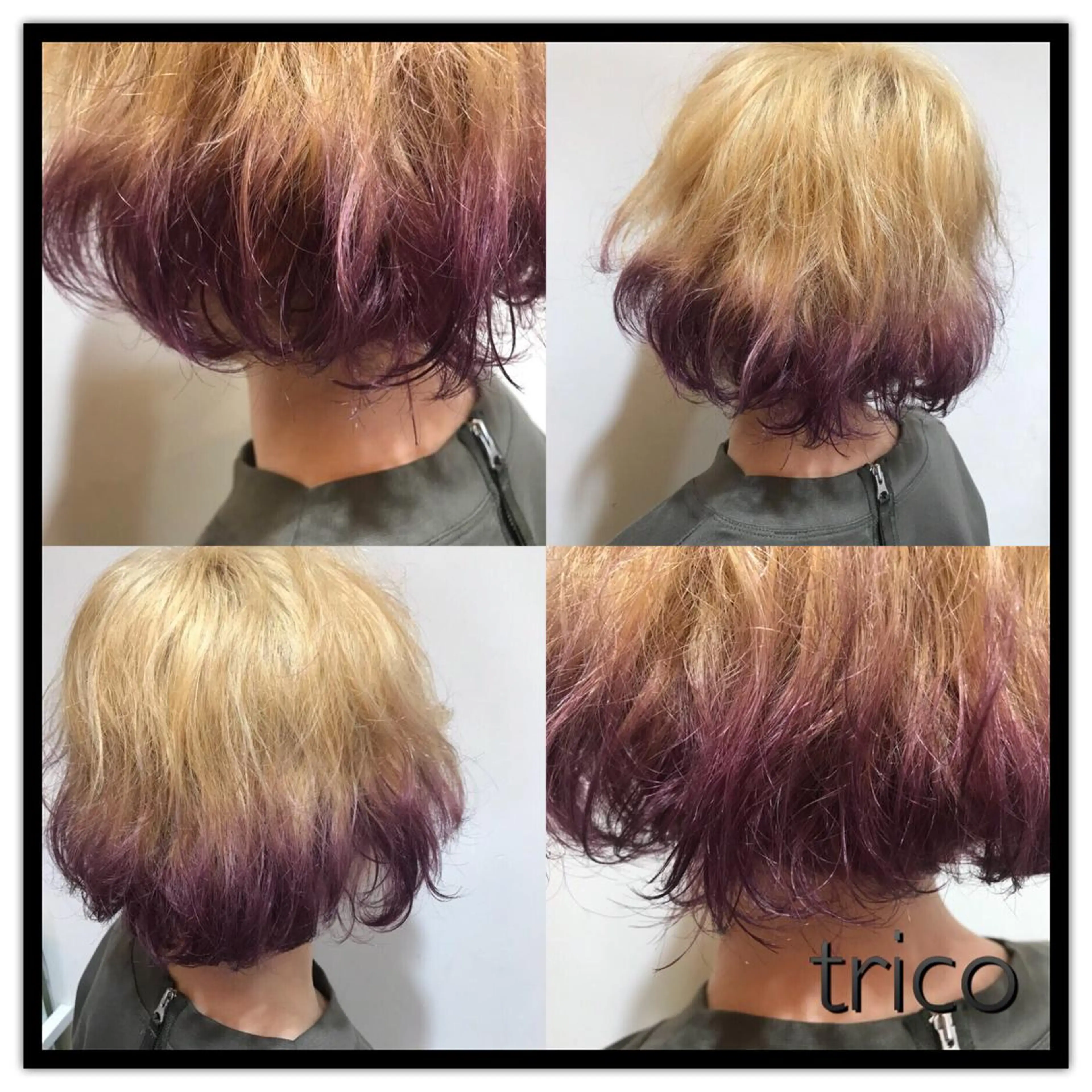 ミディアム カラー 似合わせ/ブリーチ カラー.岡田友仁のヘアスタイル