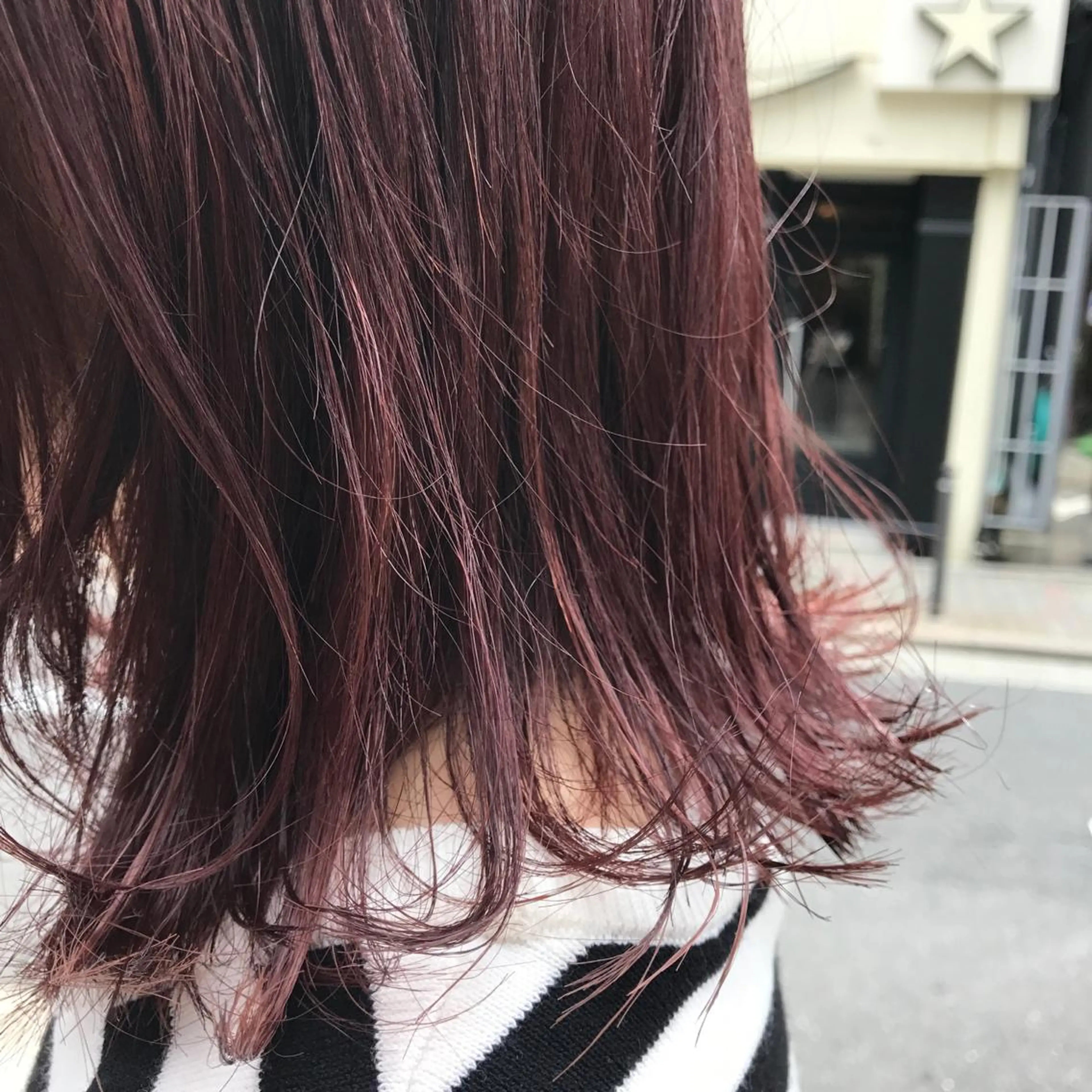 ミディアム u harukaのヘアスタイル