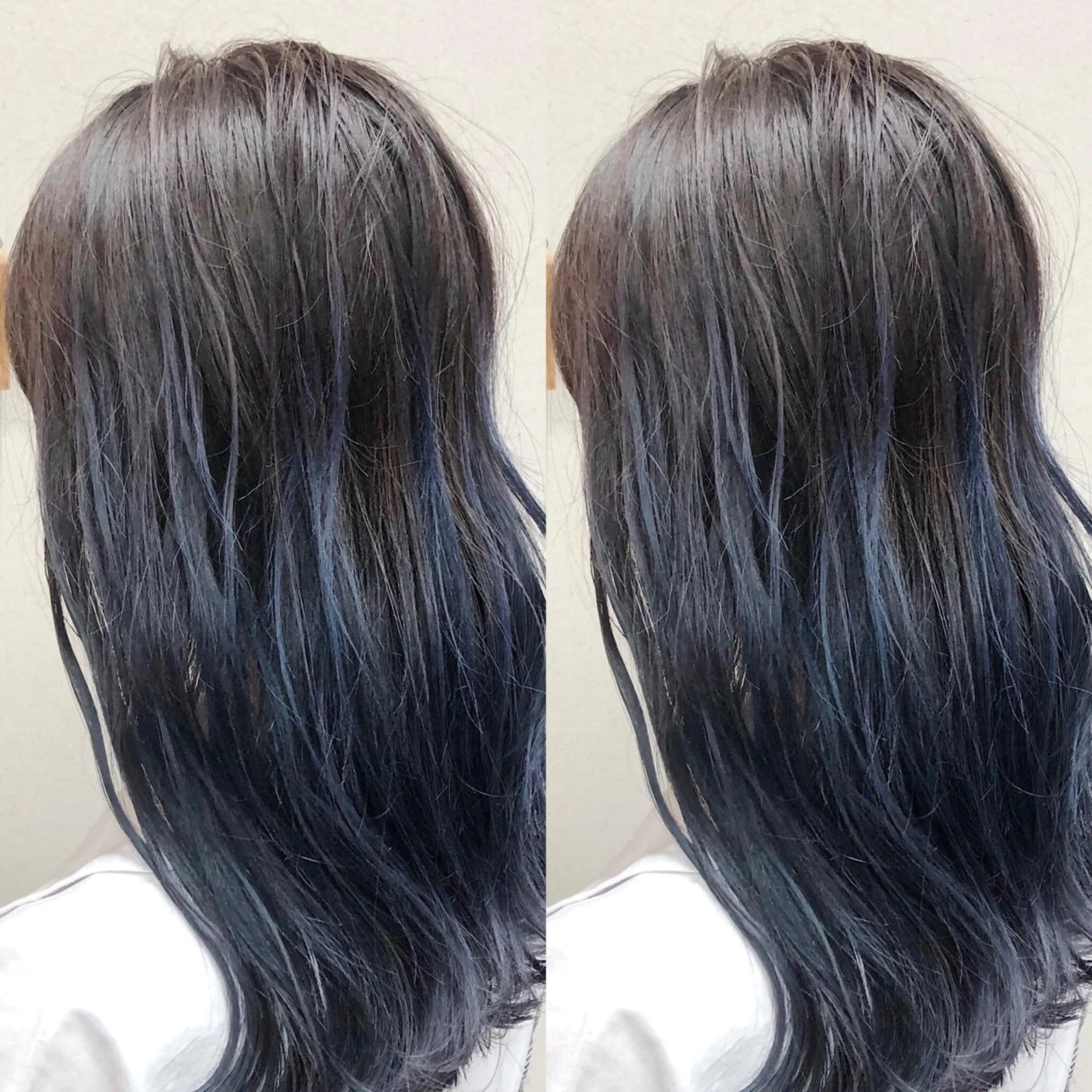 ロング カラー バレイヤージュ グラデーションカラー レイヤーカット ケアブリーチ /髪質 改善/古橋圭史郎のヘアスタイル