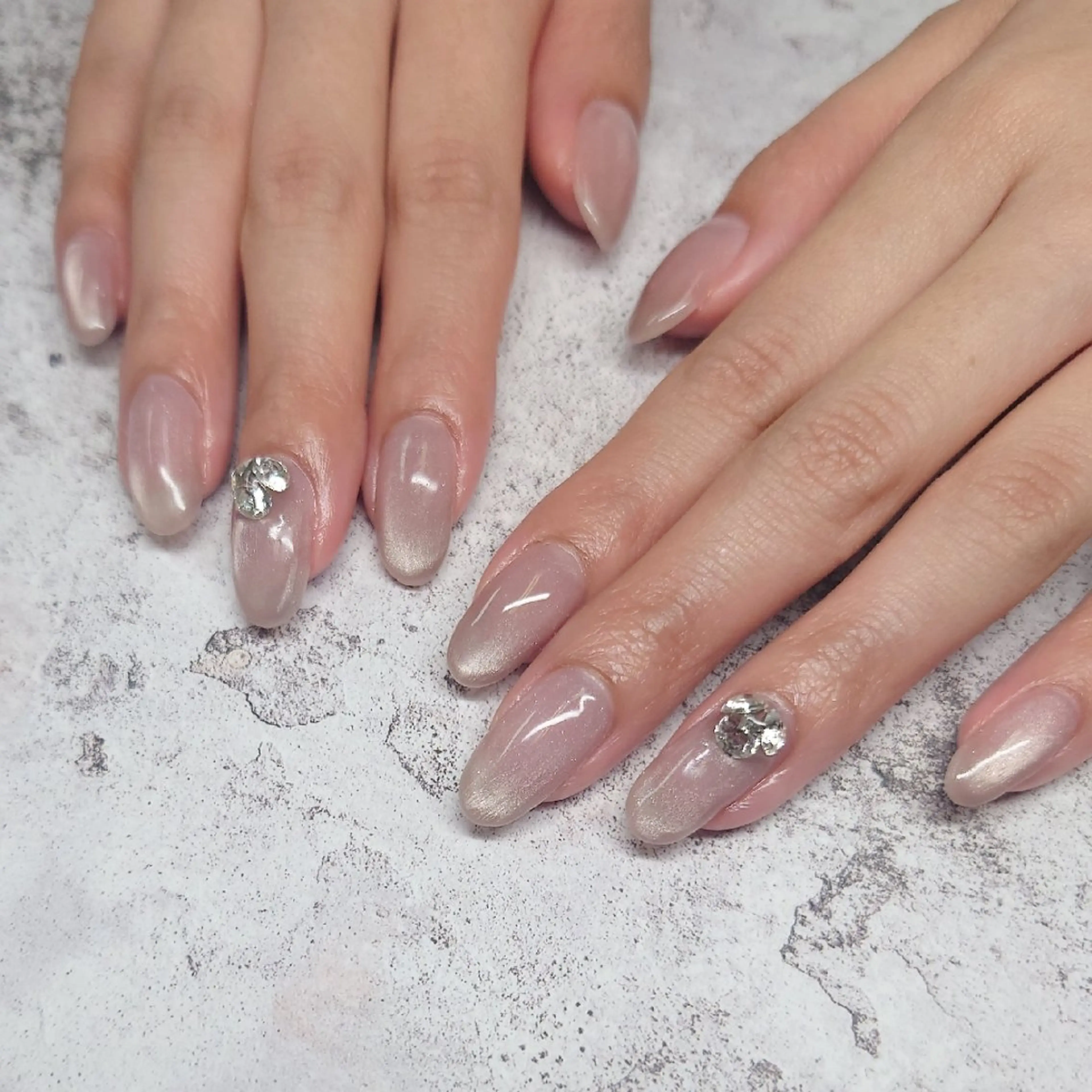 ネイル マグネットネイル atelier -02tsuboのネイルデザイン