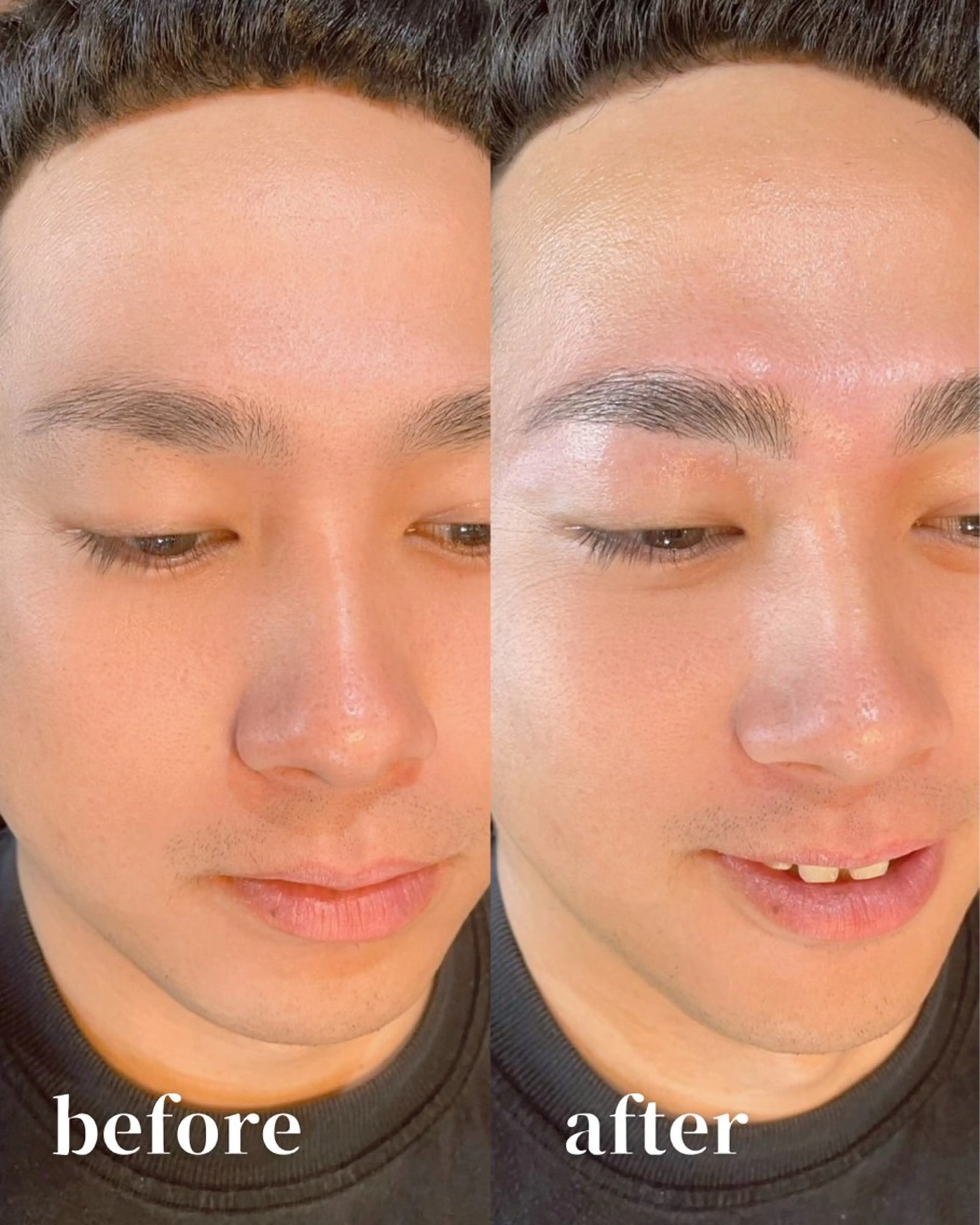 メンズ アイブロウ メンズアイブロウ colail 大和八木のマツエク・マツパデザイン