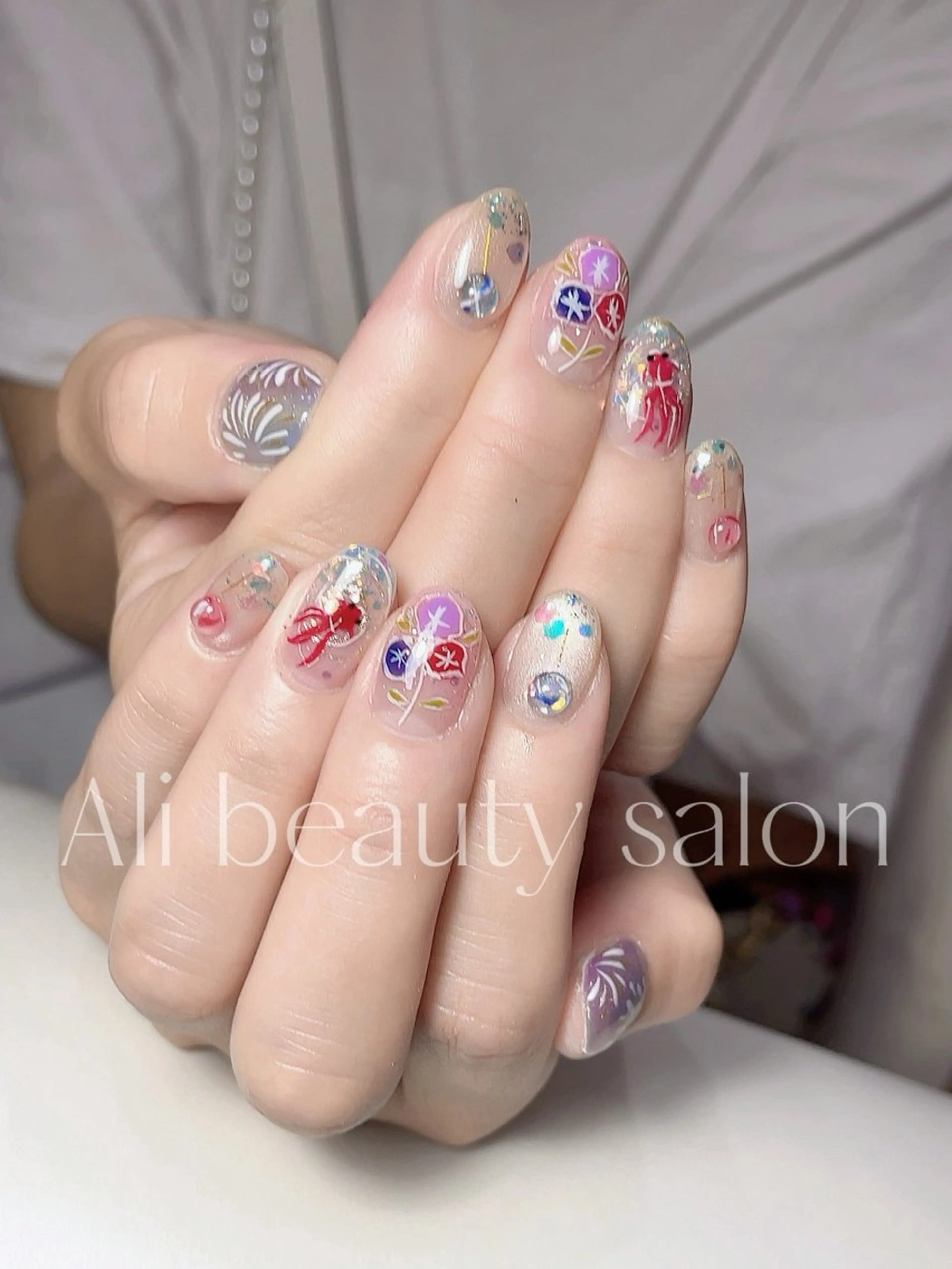 ネイル Ali 新小岩 ネイル専門のネイルデザイン