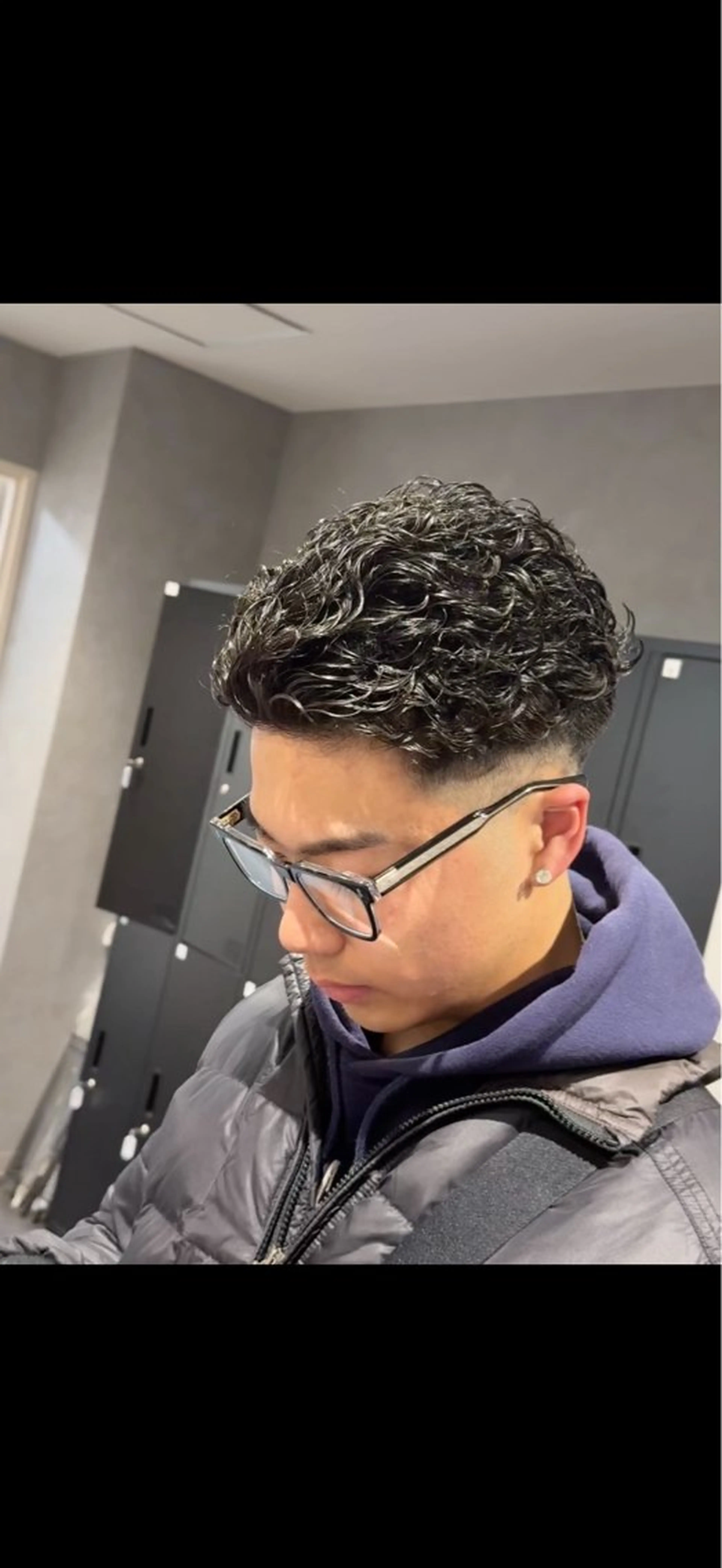 ショート パーマ メンズ メンズパーマ カット パーマ メンズパーマ特化 美容師kouyaのヘアスタイル