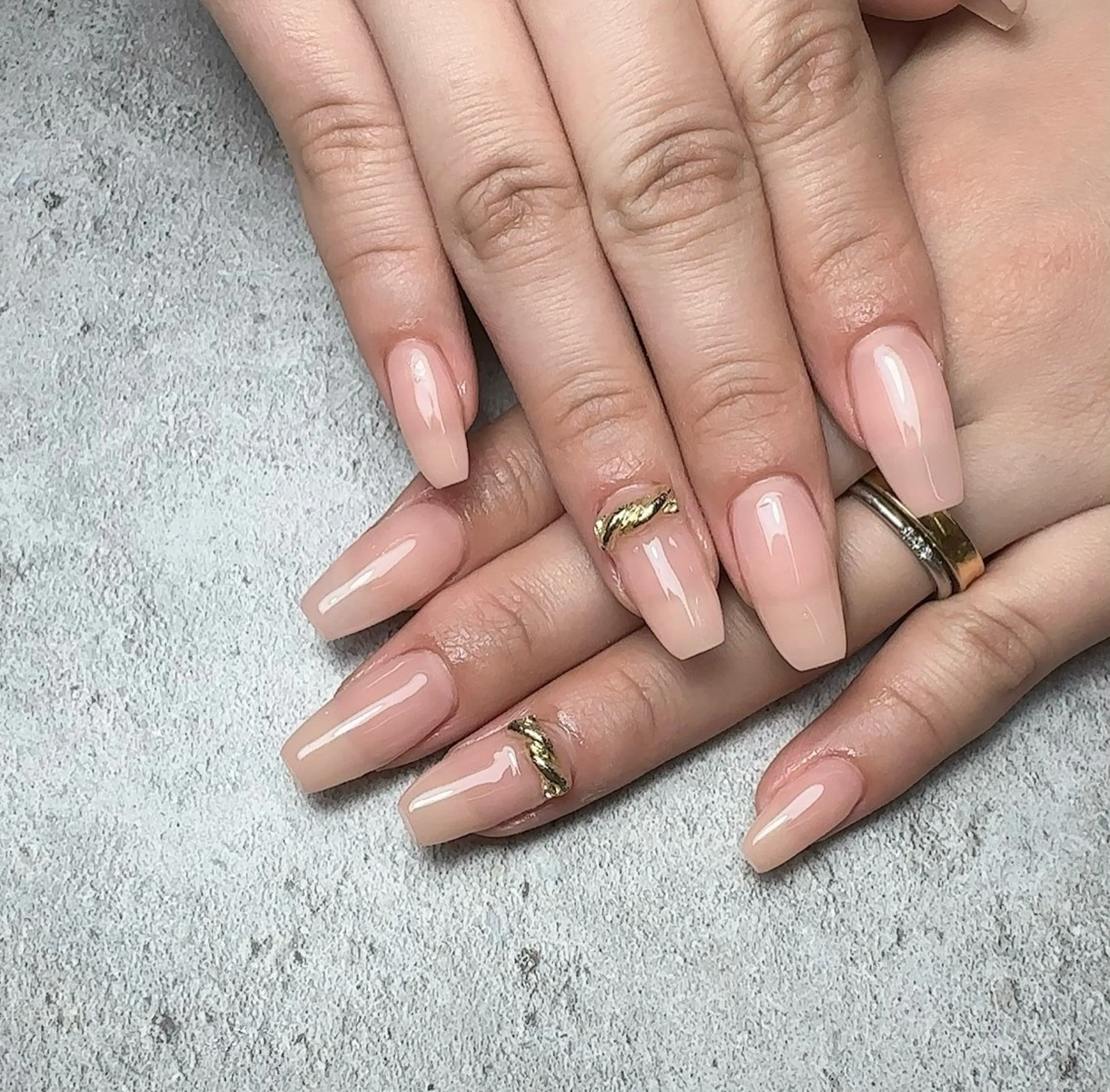 ネイル アートネイル ハート マグネットネイル 持ち込み ニュアンスネイル ハンドネイル nail salon    Mimiy..所属・Nailsalon Mimiy..♡のネイルデザイン