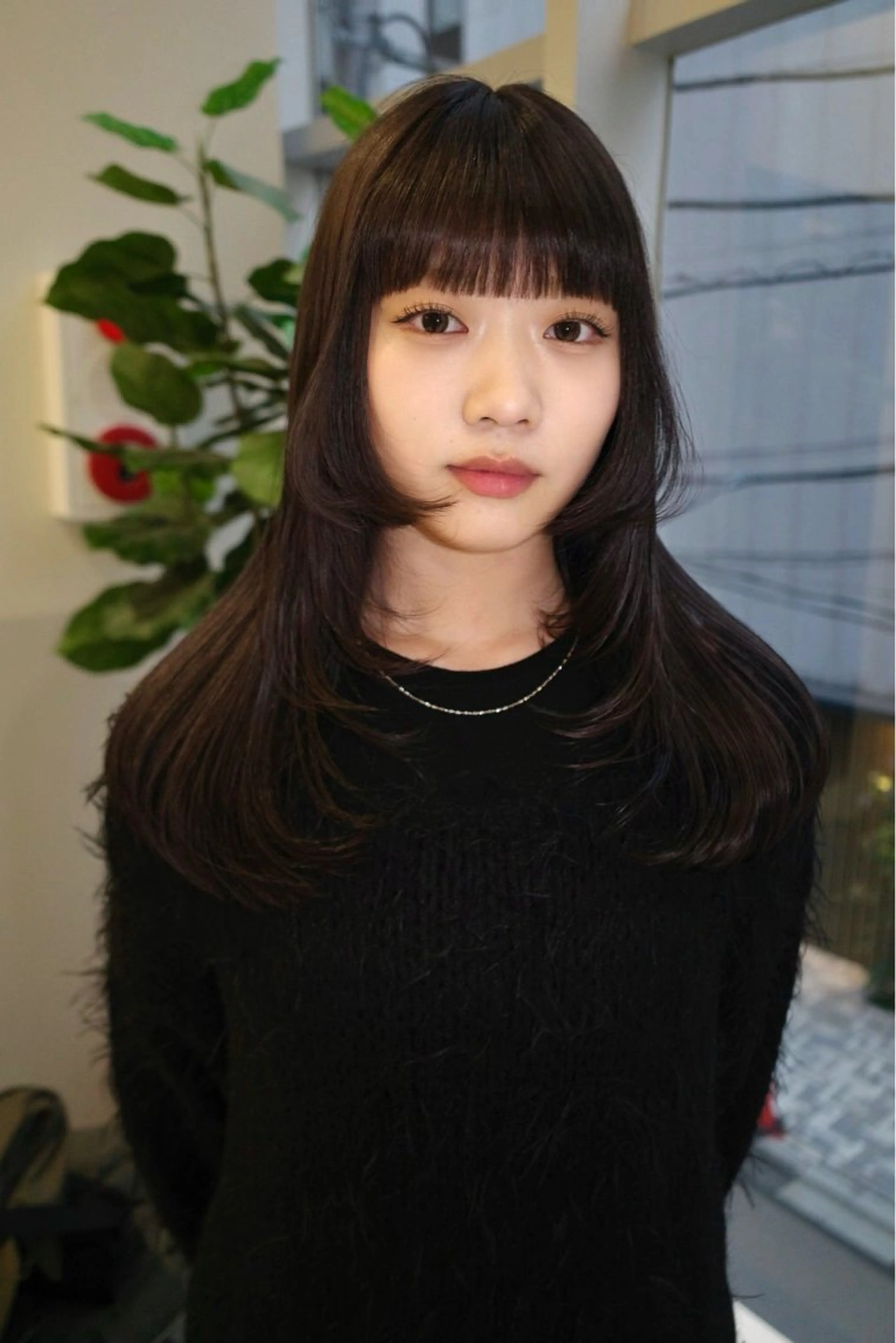 ミディアム カラー カット ヘアカラー トリートメント SALOWIN所属・ブリーチ🪡 ボブ🐬レイヤーのヘアスタイル