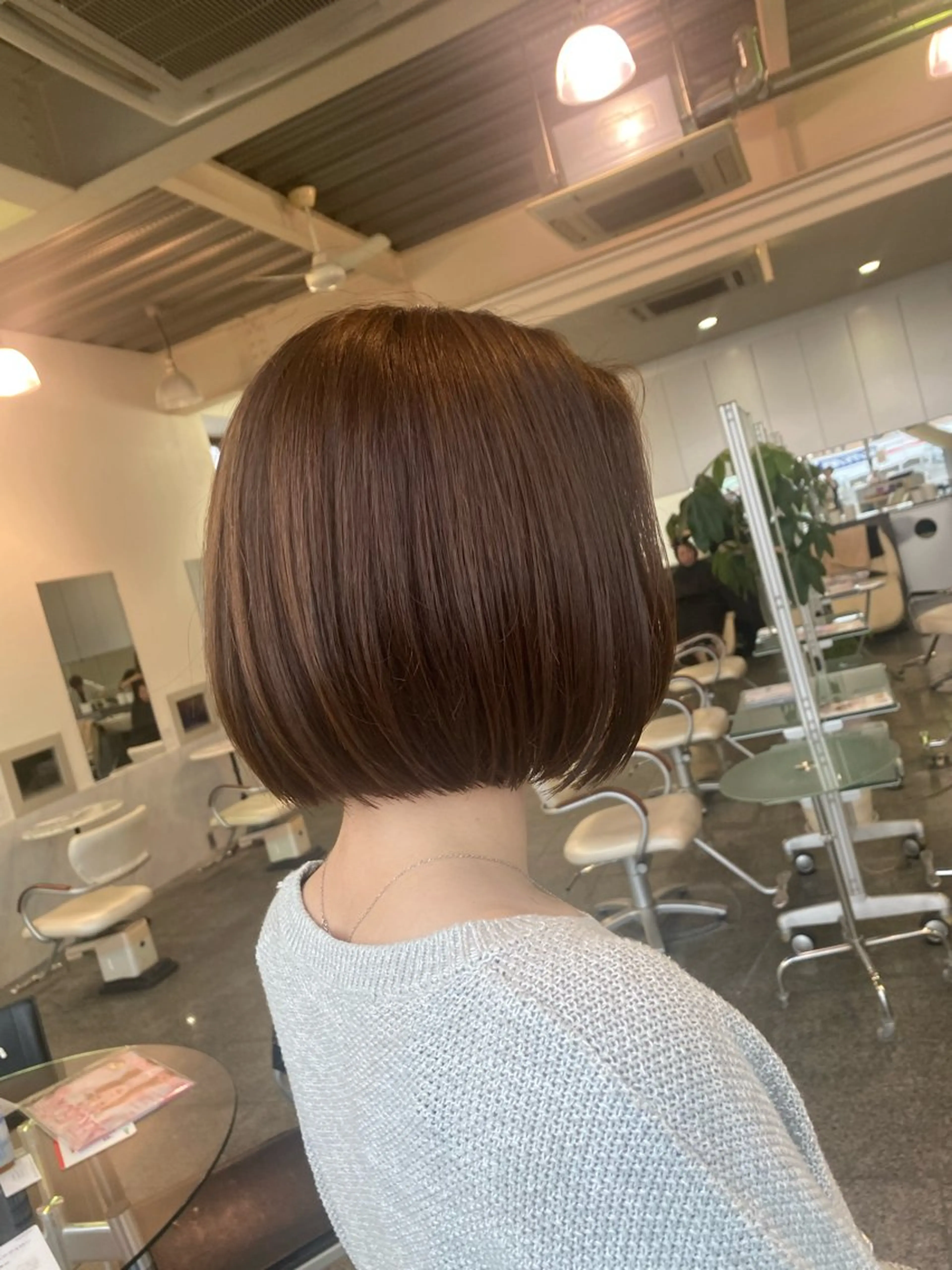ショート ボブ 大森 有紗のヘアスタイル