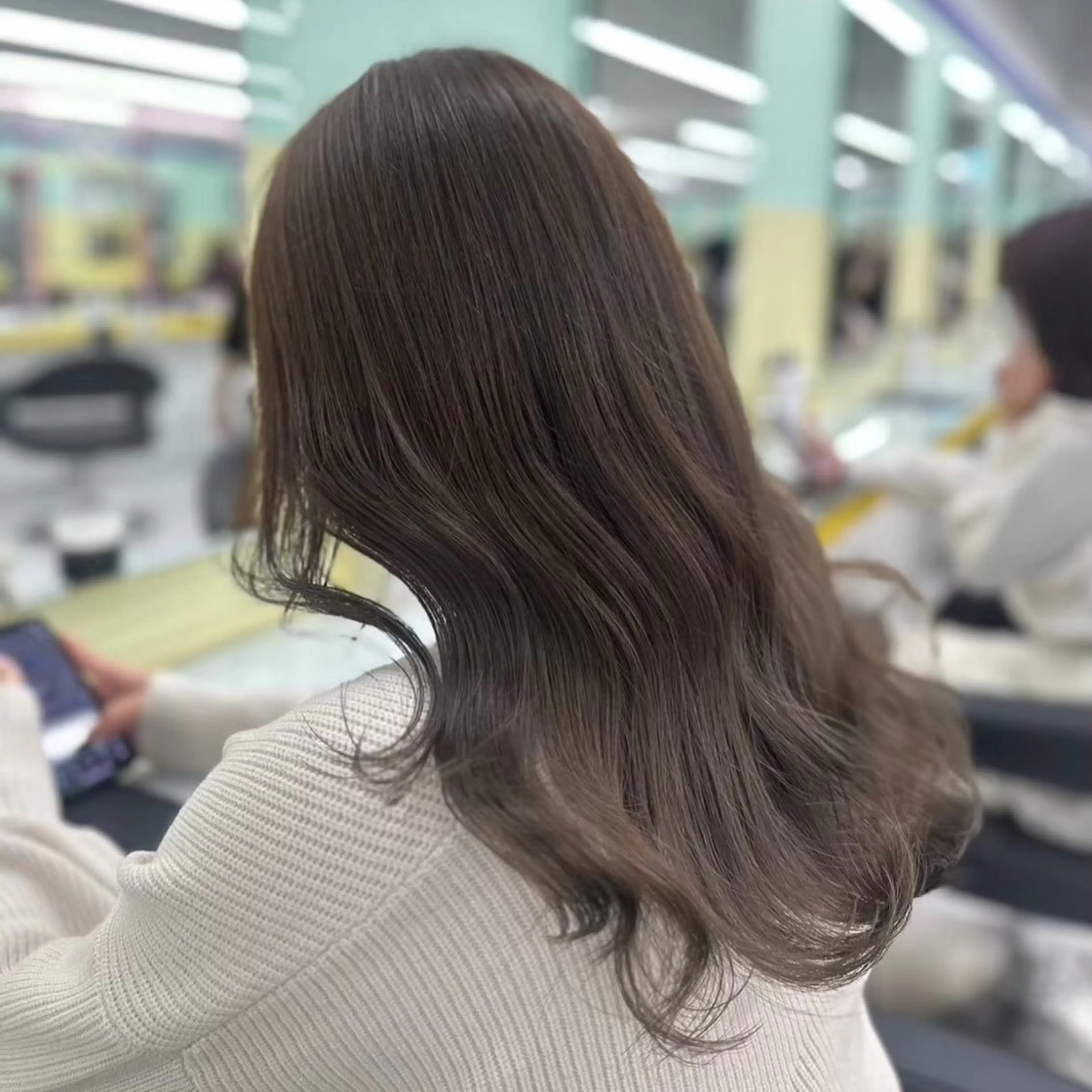 ロング カラー 🤍透明感推しカラー 🤍yui‪💞✨のヘアスタイル