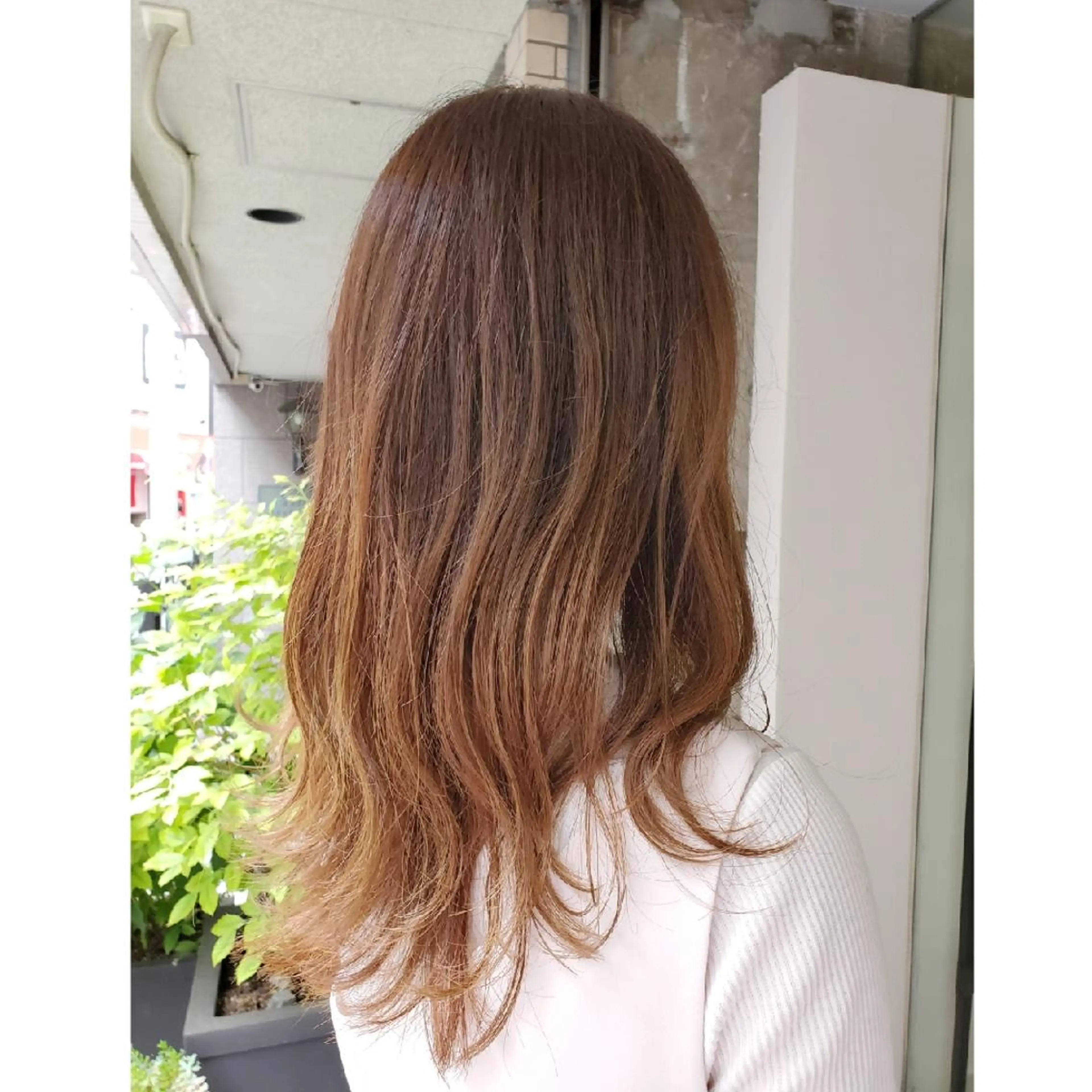 ロング カラー えんどう みほのヘアスタイル