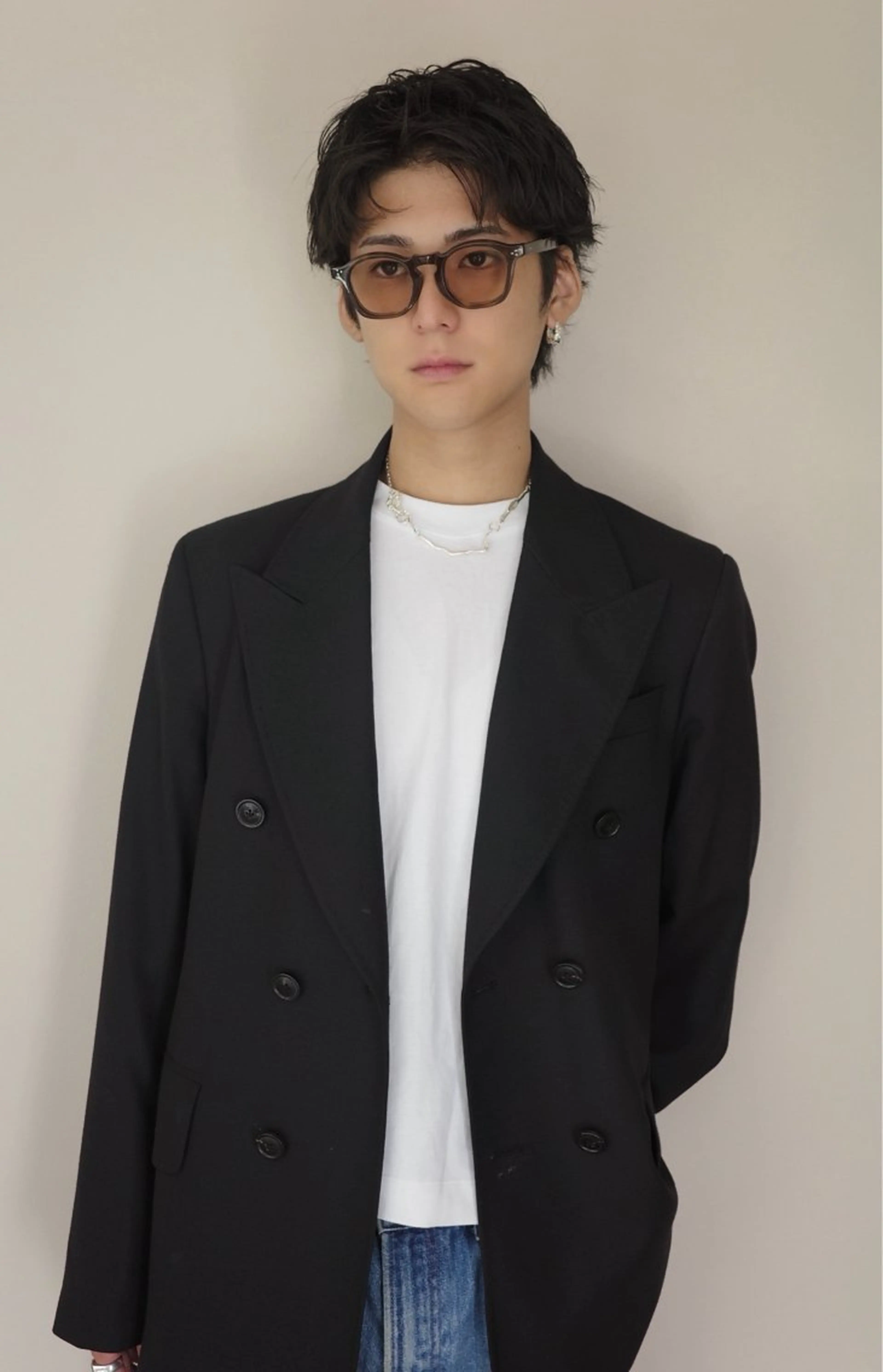 men's cut+treatmentの写真