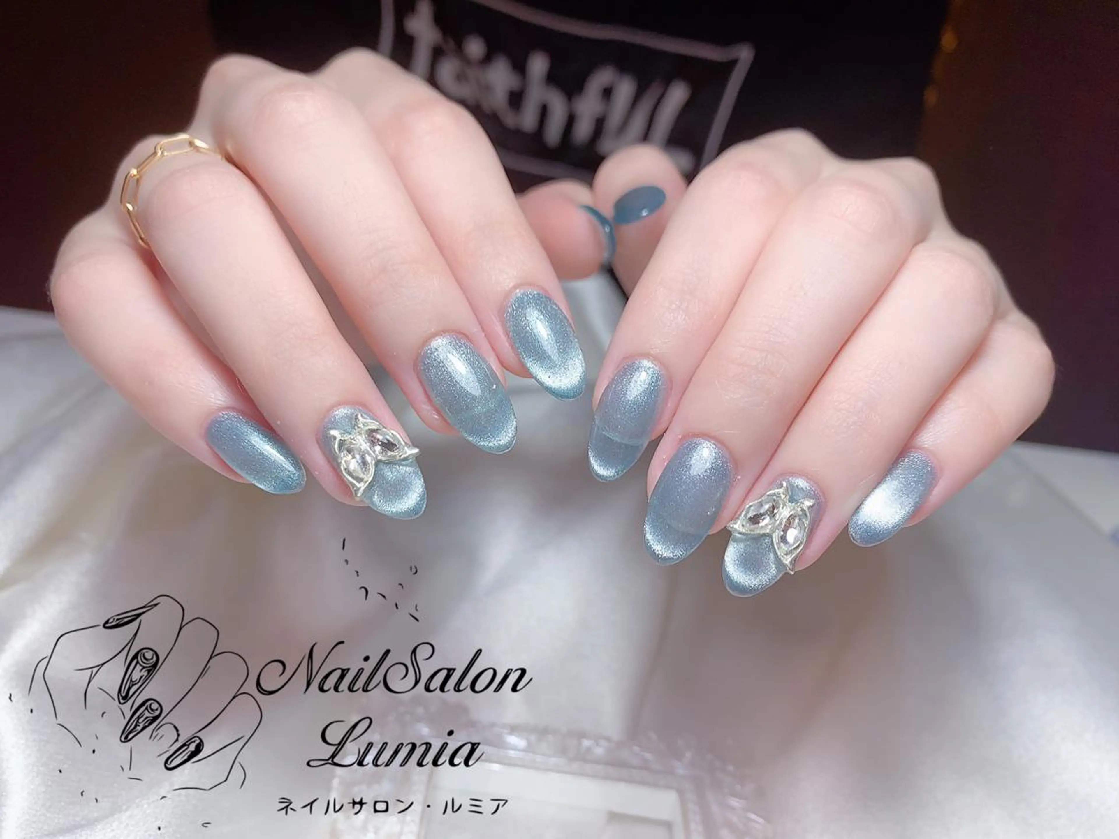 ネイル ハンドネイル ネイルサロン ルミア Lumia 店長のネイルデザイン