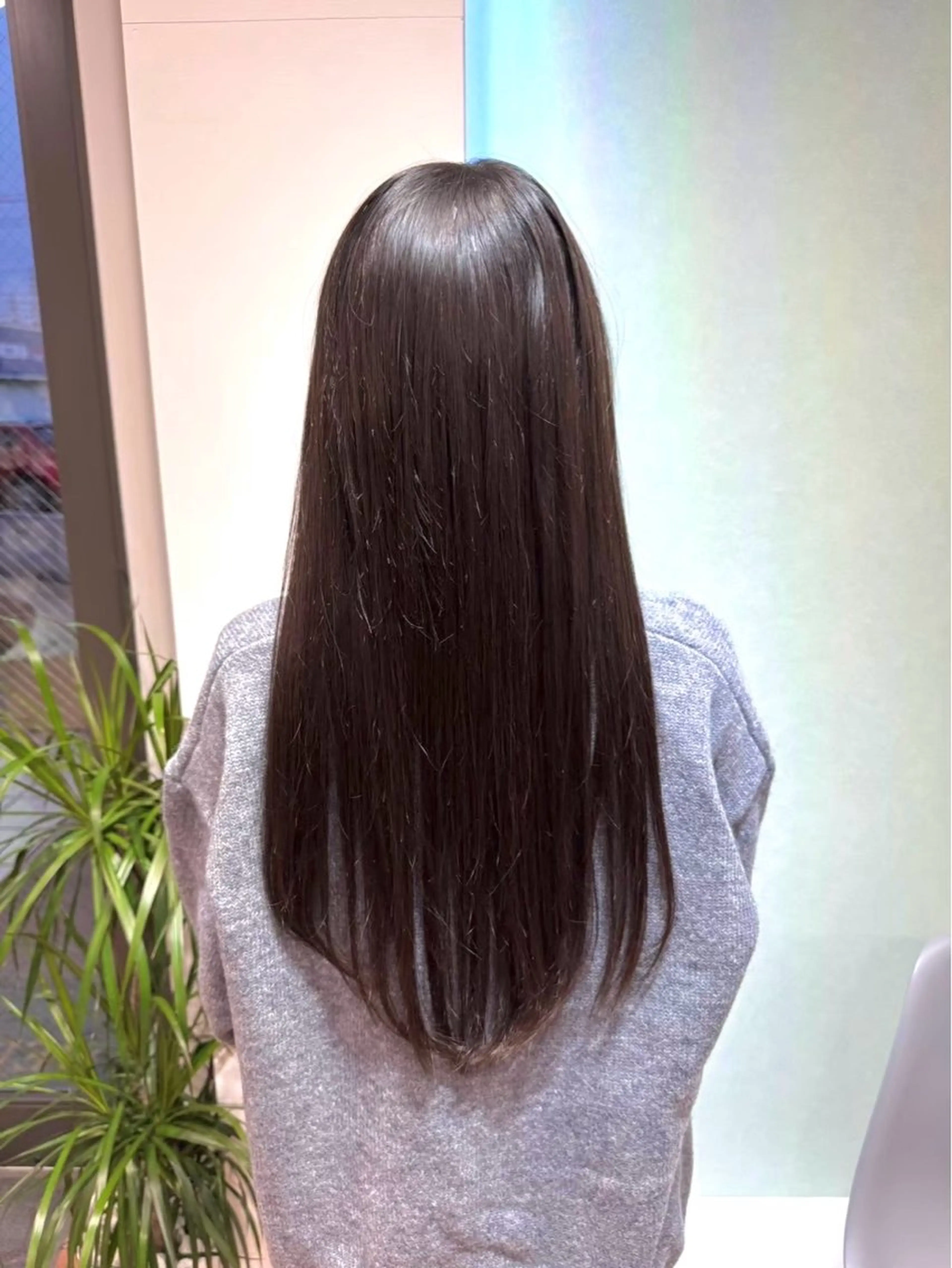 ロング カラー ヘアカラー トリートメント Sora /eve hairのヘアスタイル