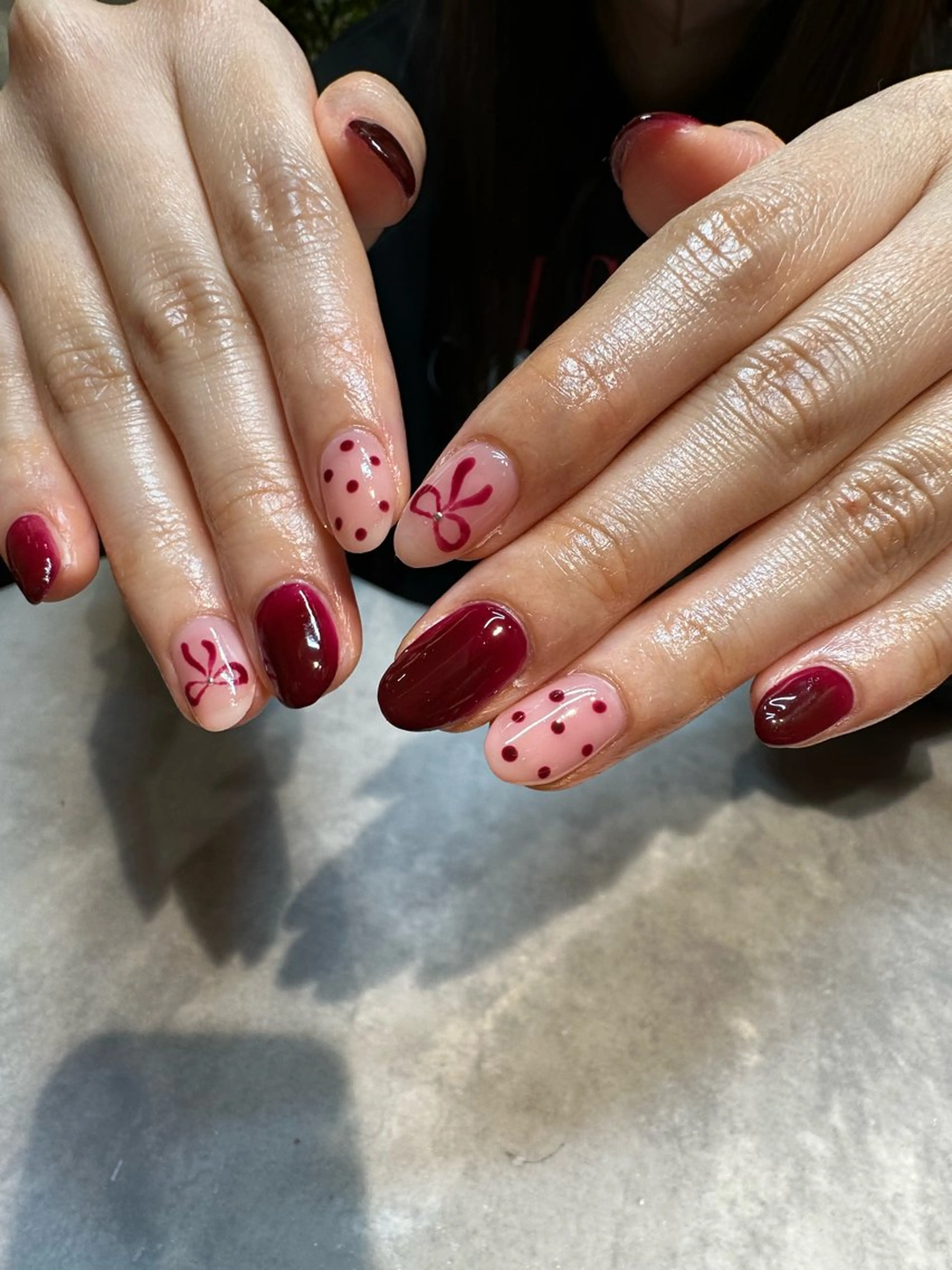 ネイル ハンドネイル unopulir Kahoのネイルデザイン
