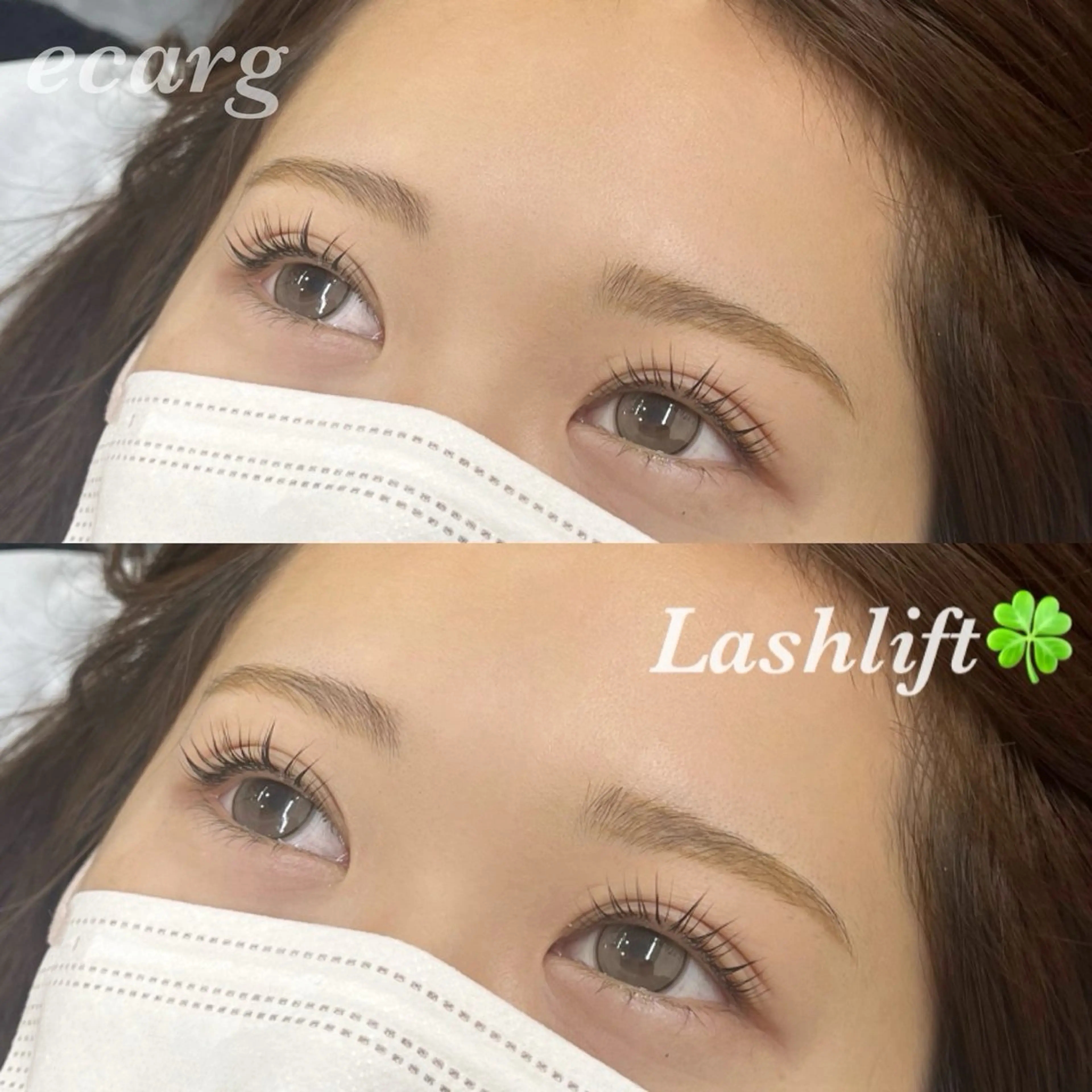 マツエク・マツパ ecarg / cocoroのマツエク・マツパデザイン