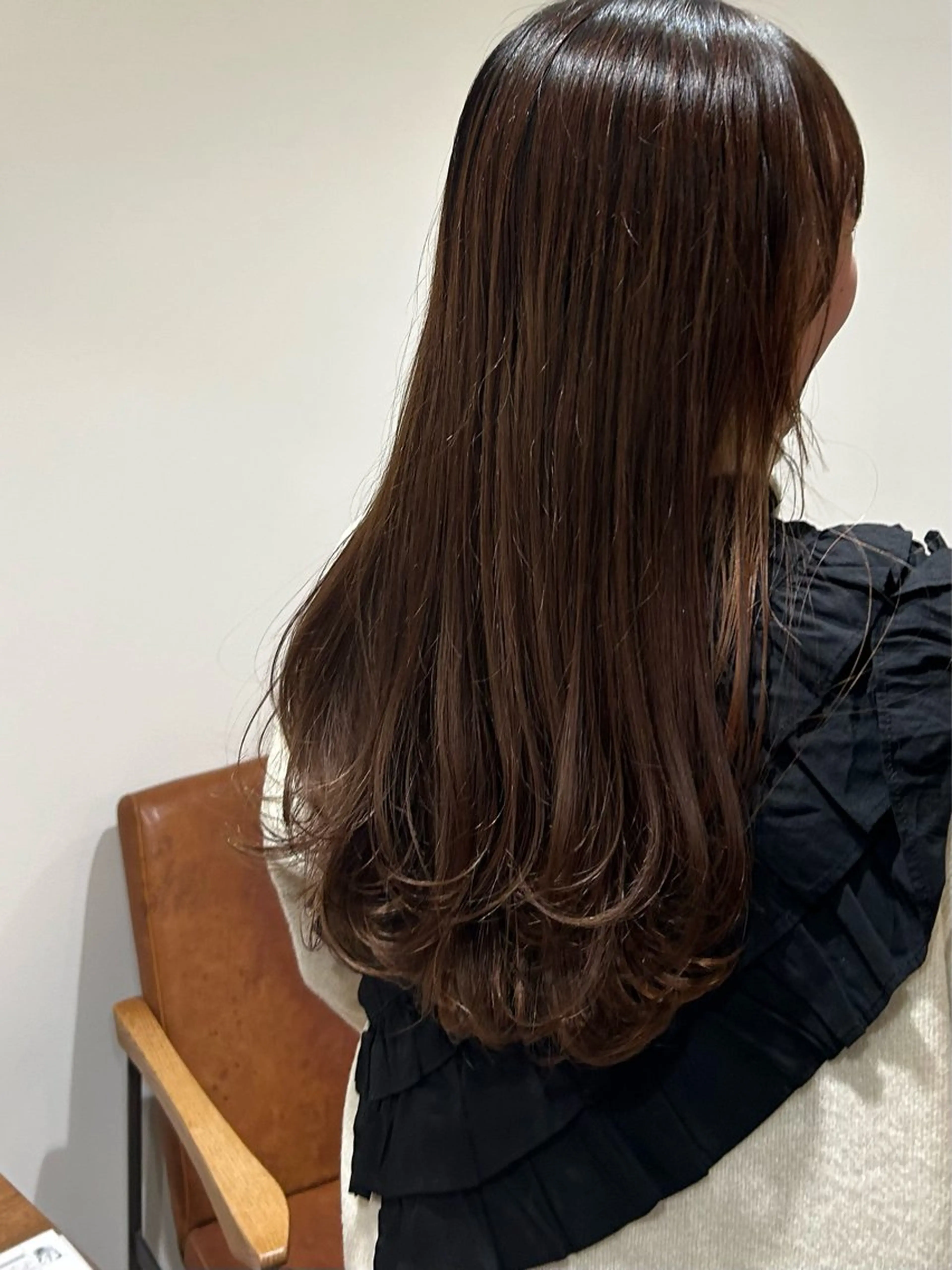 ロング レイヤーカット カット nana/ボブ/ レイヤー/梅田のヘアスタイル