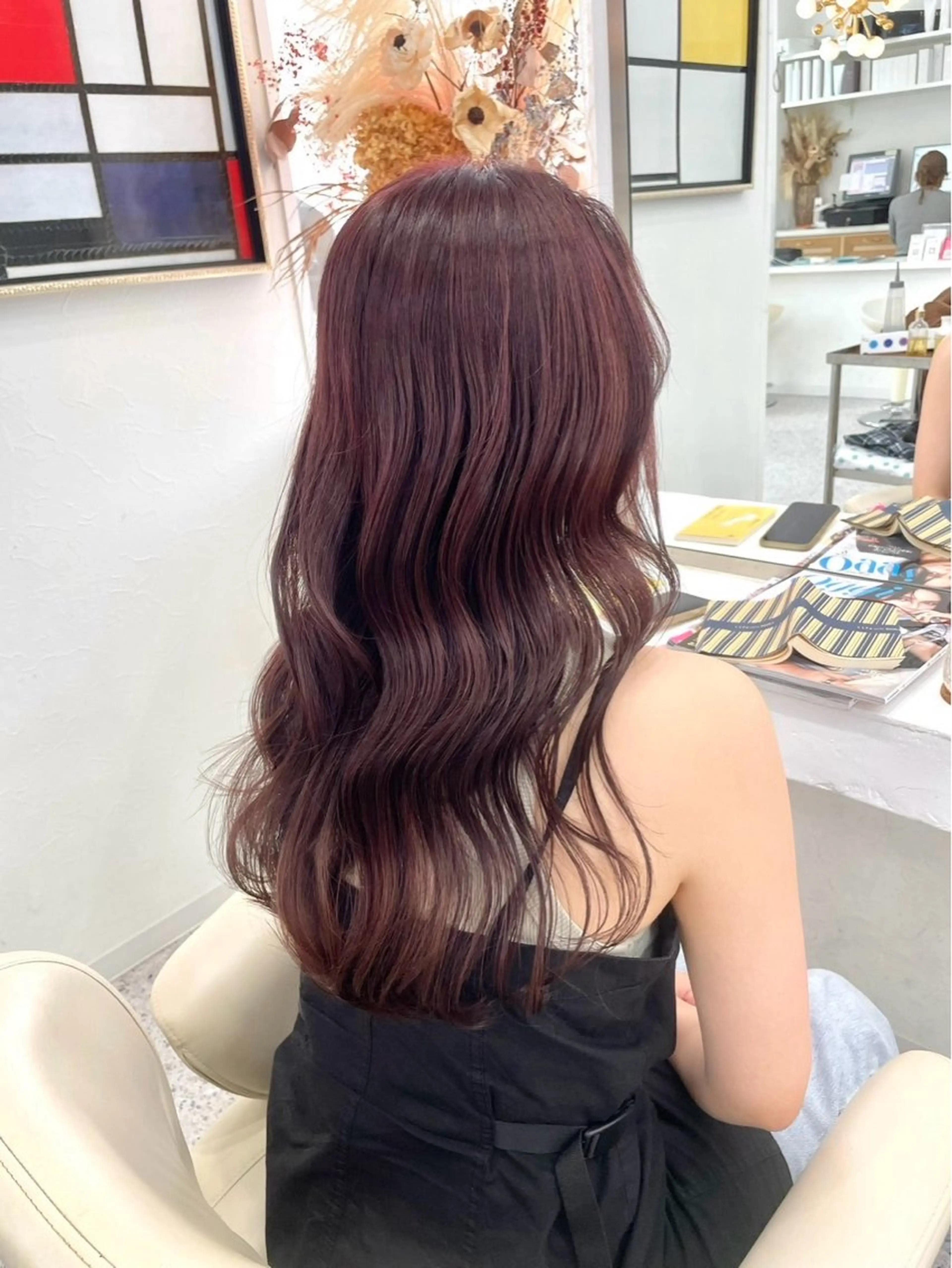 ロング カラー カット ヘアカラー トリートメント LOMARLIE / 𝐂𝐇𝐈𝐊𝐀のヘアスタイル