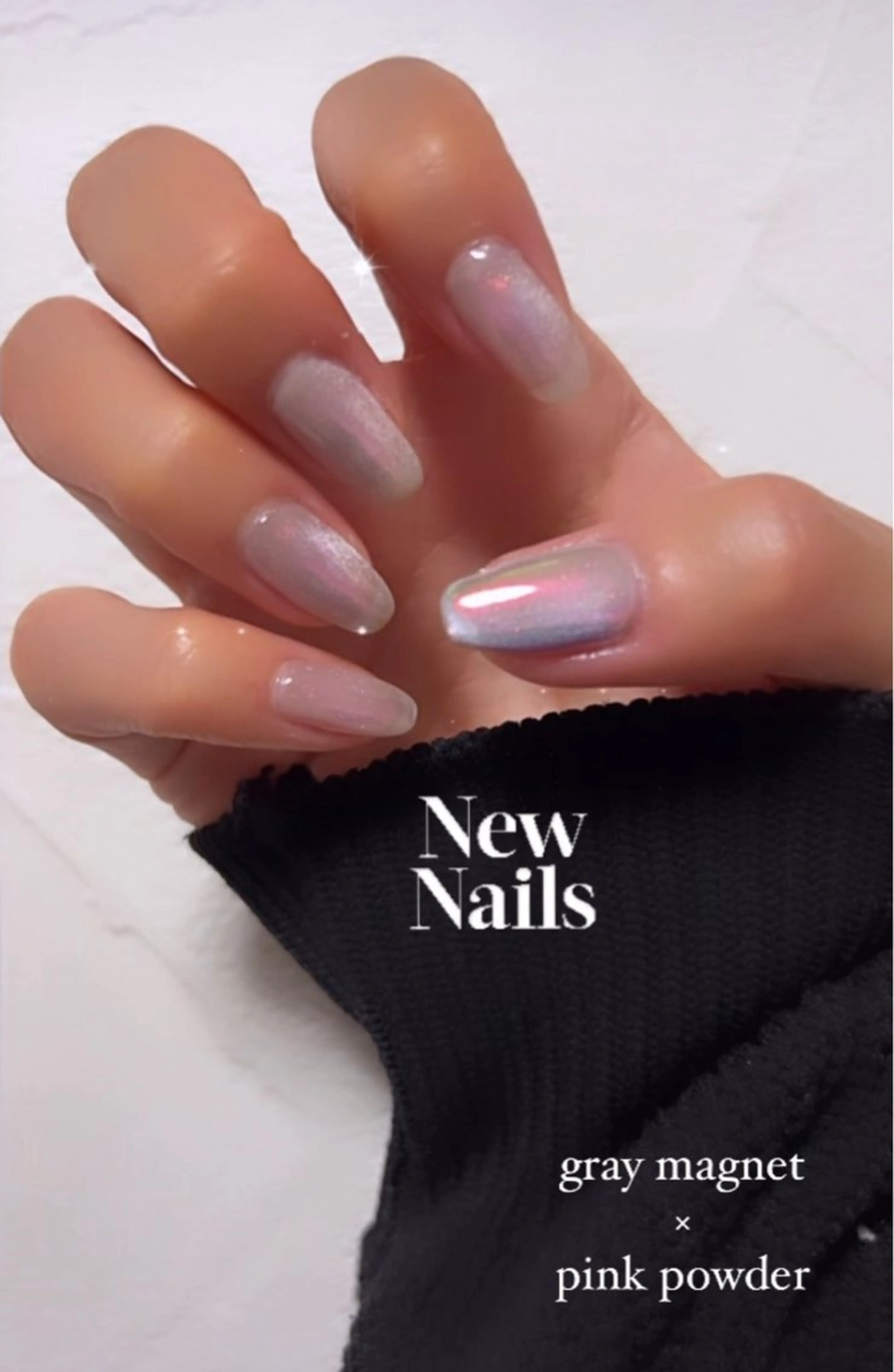 ネイル ブラウン ニュアンスネイル ピンク シンプルネイル バレンタイン Kai  nail Mayukoのネイルデザイン