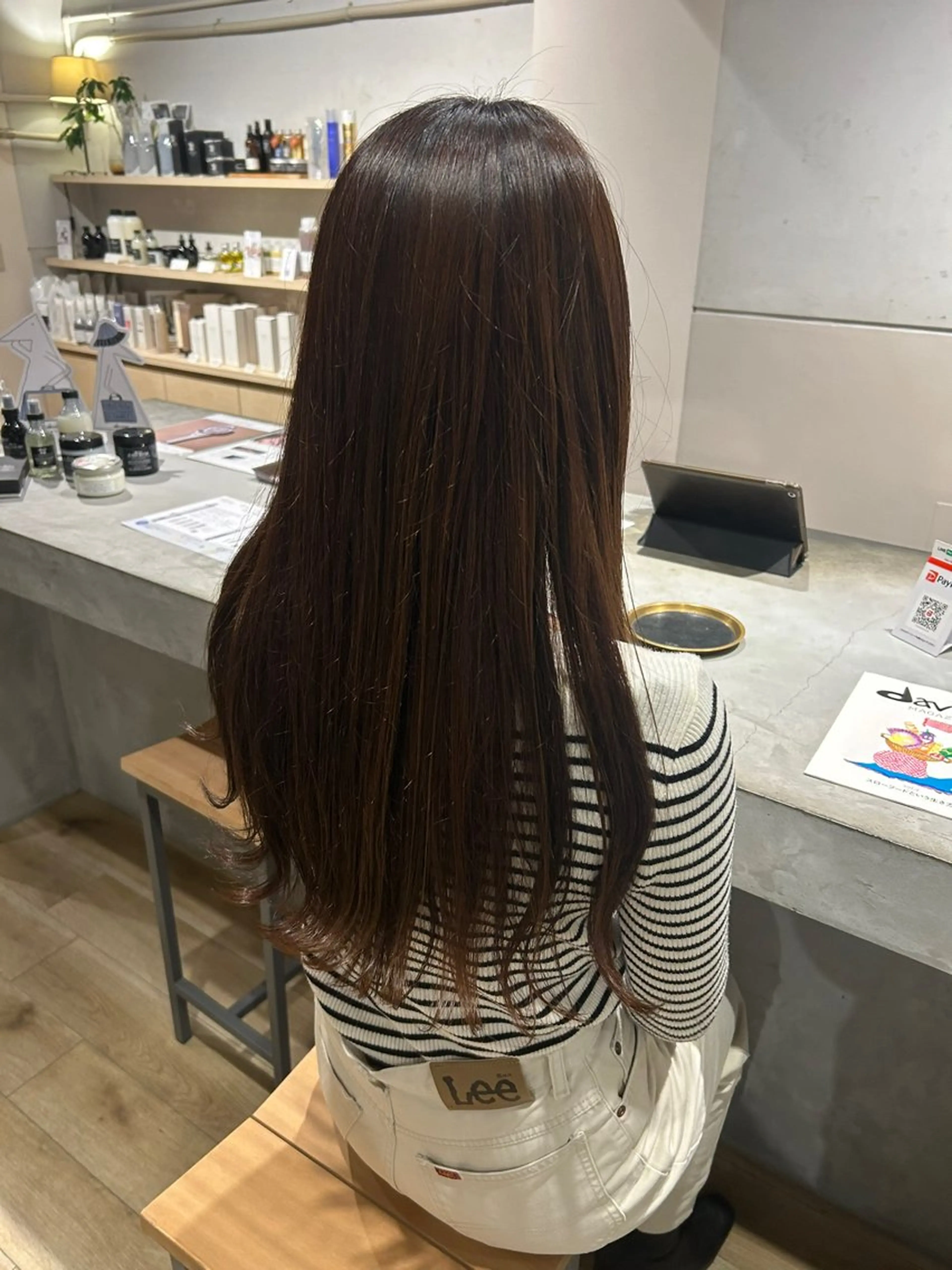 ロング カラー なぎ ㅤのヘアスタイル